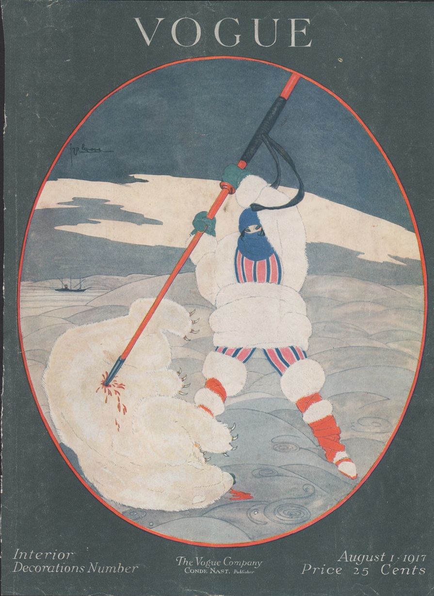 Image for Vogue Magazine Cover Only 1917 August 1