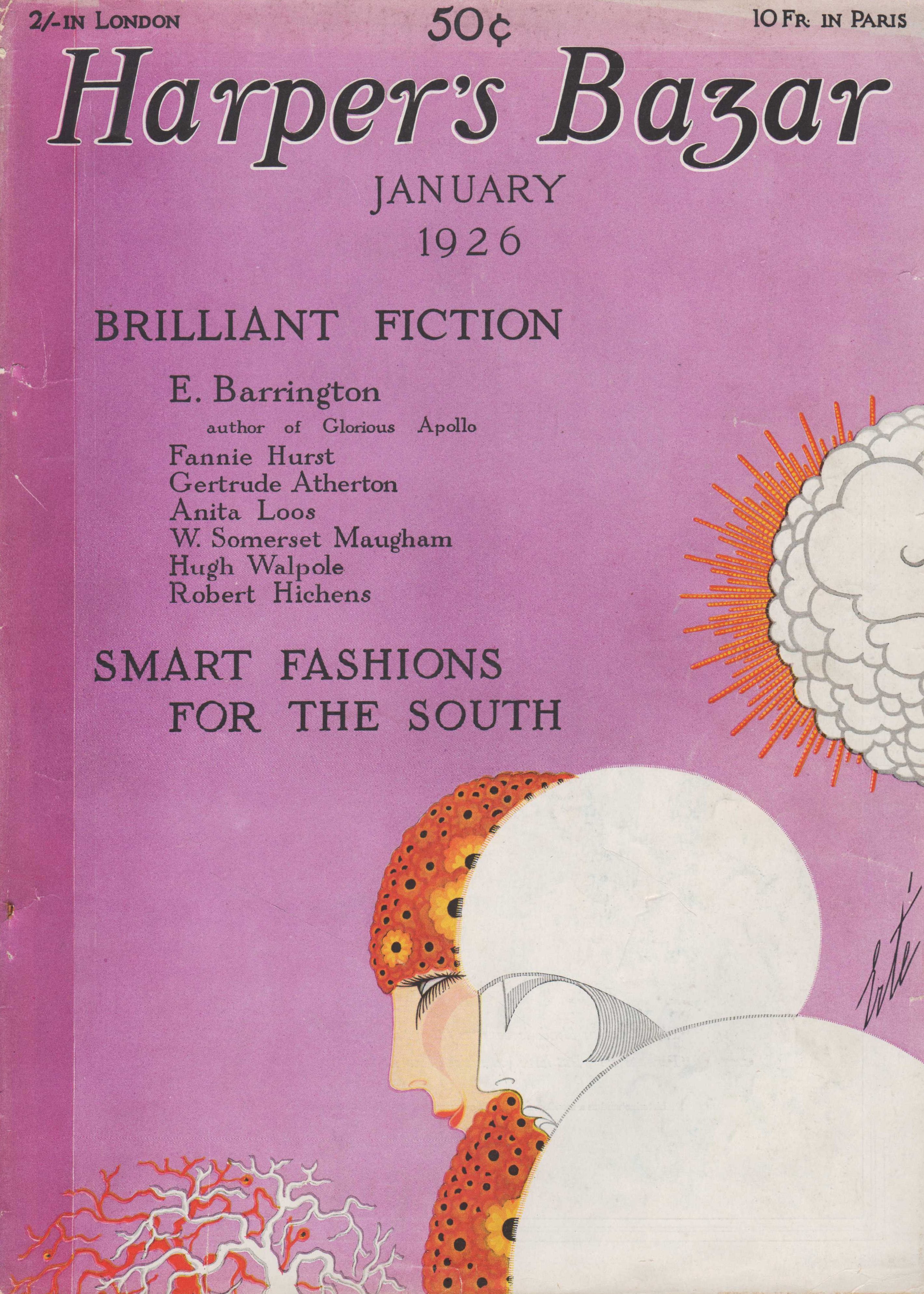 Image for Harper's Bazar, January, 1926