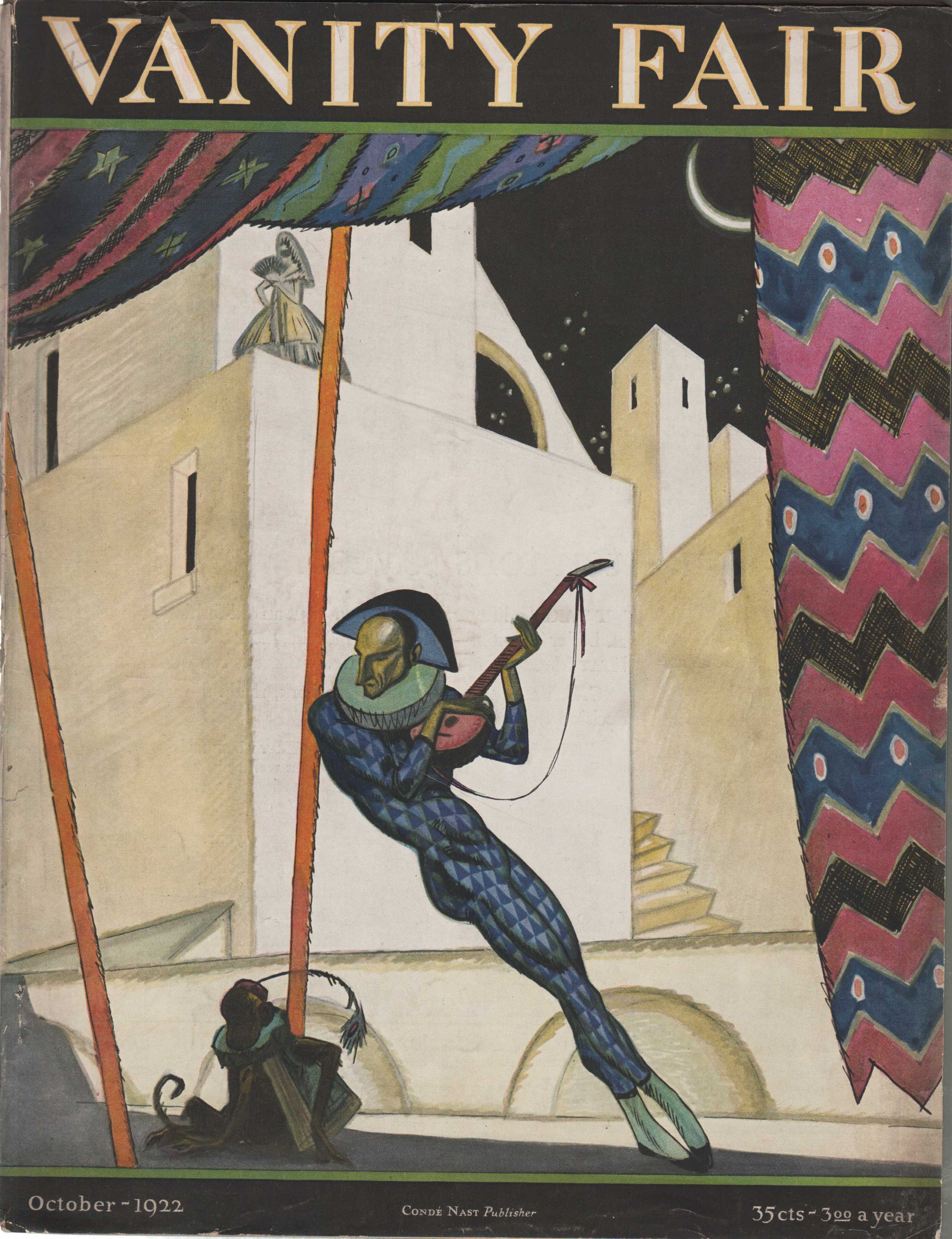 Image for Vanity Fair Magazine, October, 1922
