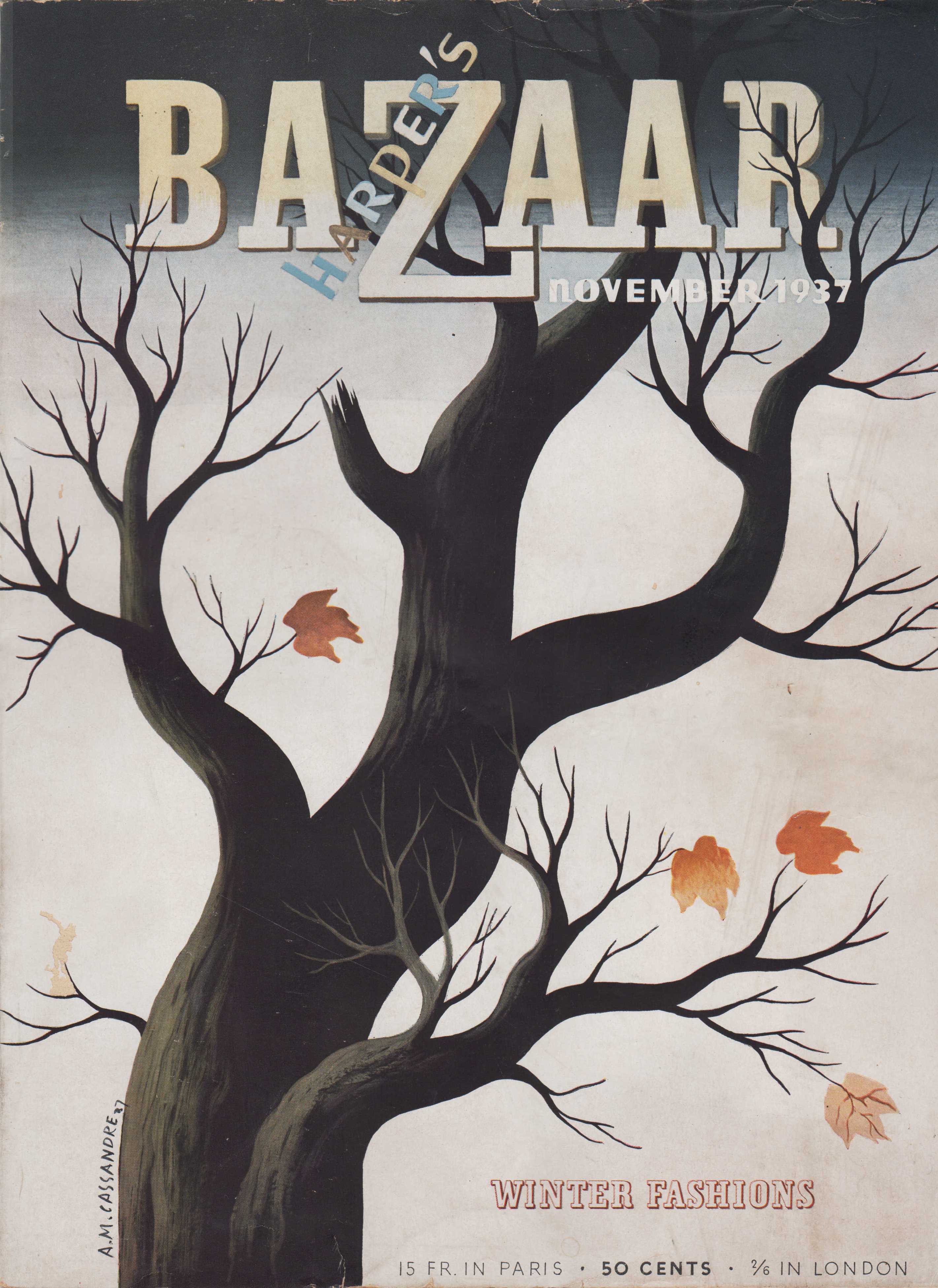 Image for Harper's Bazar (Harper's Bazaar), November, 1937 Winter Fashions