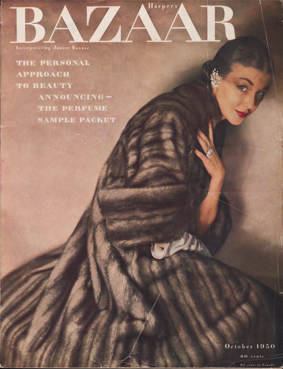 Image for Harper's Bazaar, October 1950 Bolte's "I Meet Edmund Lowe"; Hale's "All Girls Together Again"; Goyen's "The Storm Doll"; Tracy's "A Blossom Viewing"; Heilbron's "The Widow and the Will"; Stalling's  "Paris for a Campus"; Wright's Poem; Fain's "The Neglected Positive"
