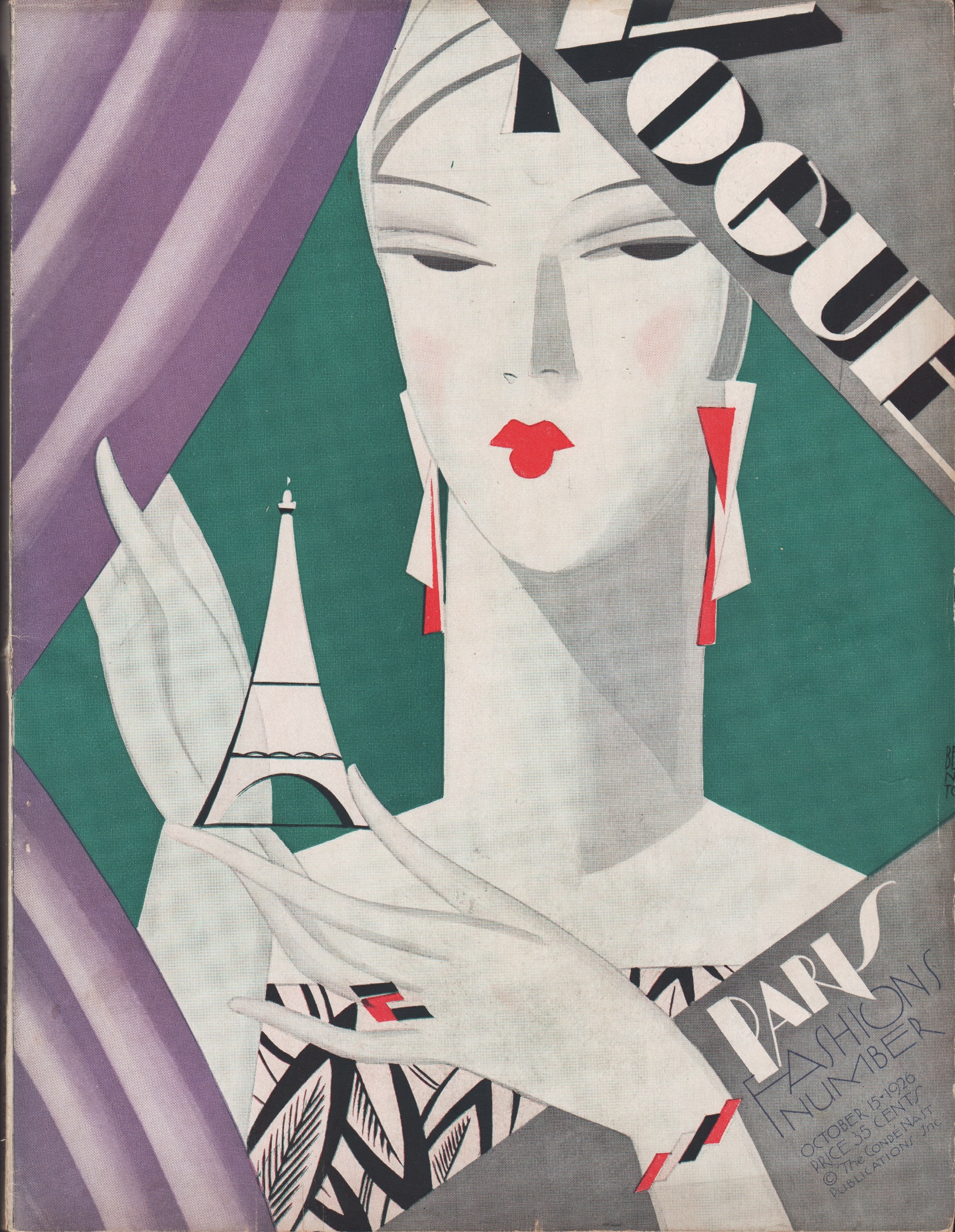 Image for Vogue Magazine October 15, 1926.