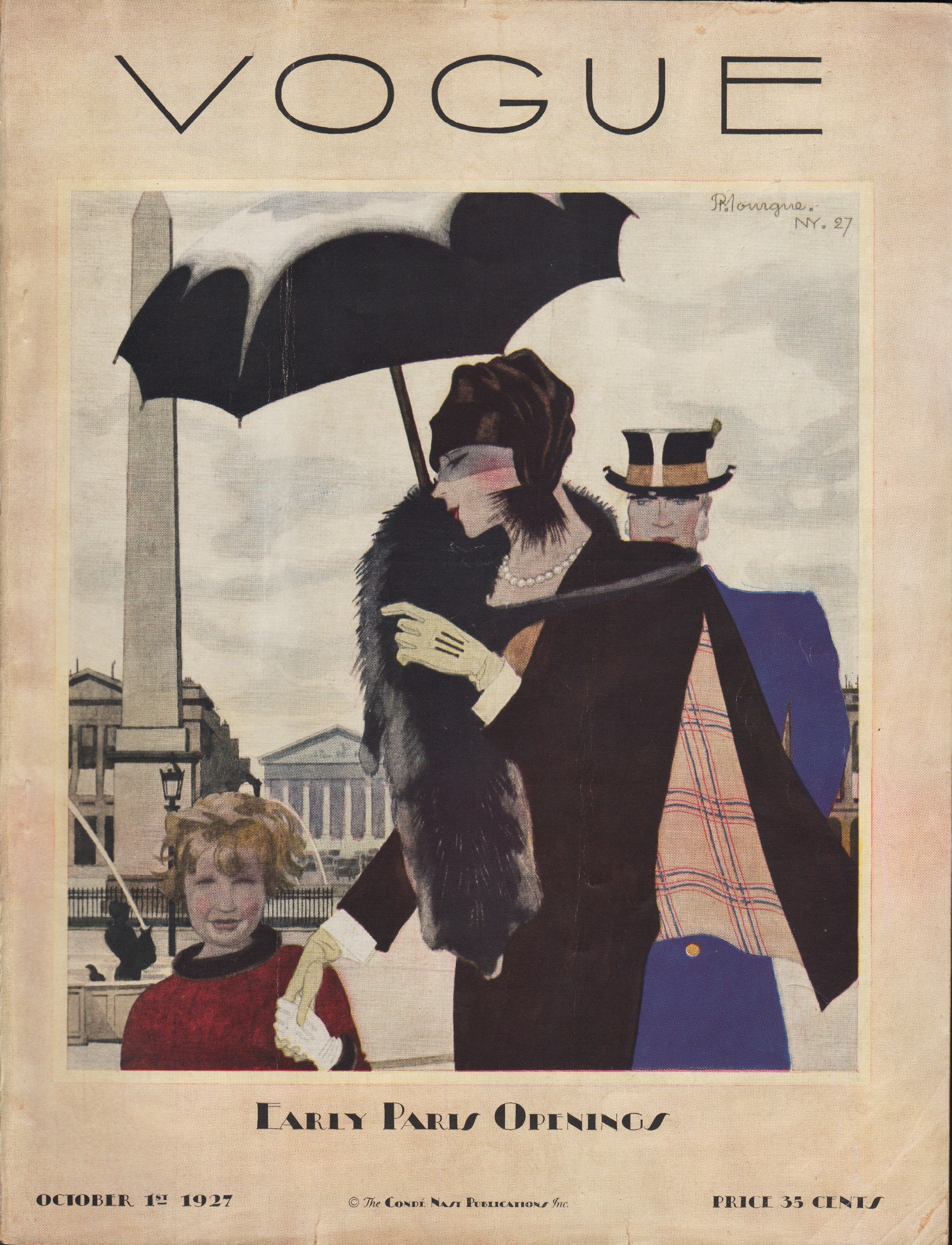 Image for Vogue Magazine October 1, 1927