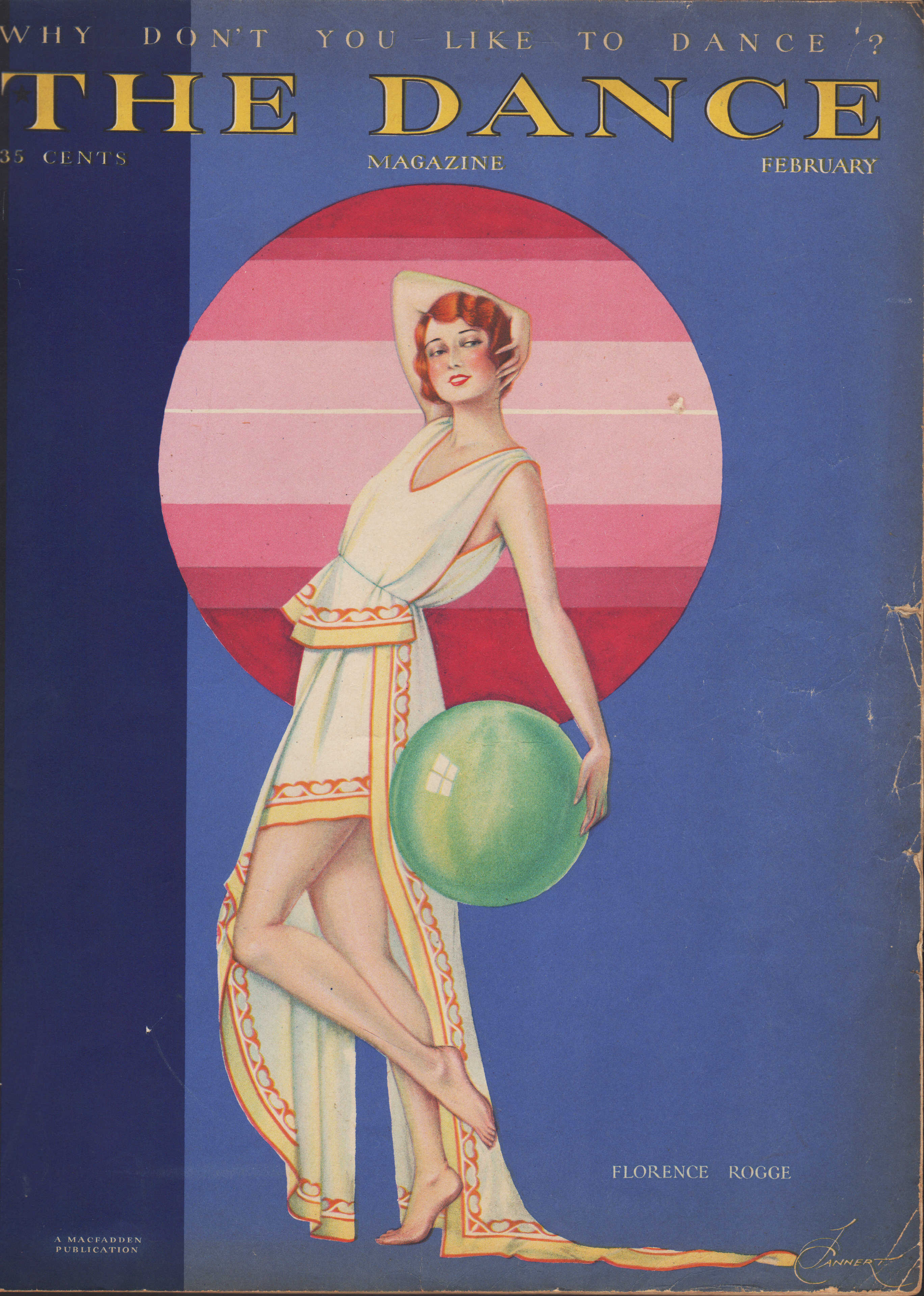 Image for The Dance Magazine, February 1930 Why Don't You Like to Dance?
