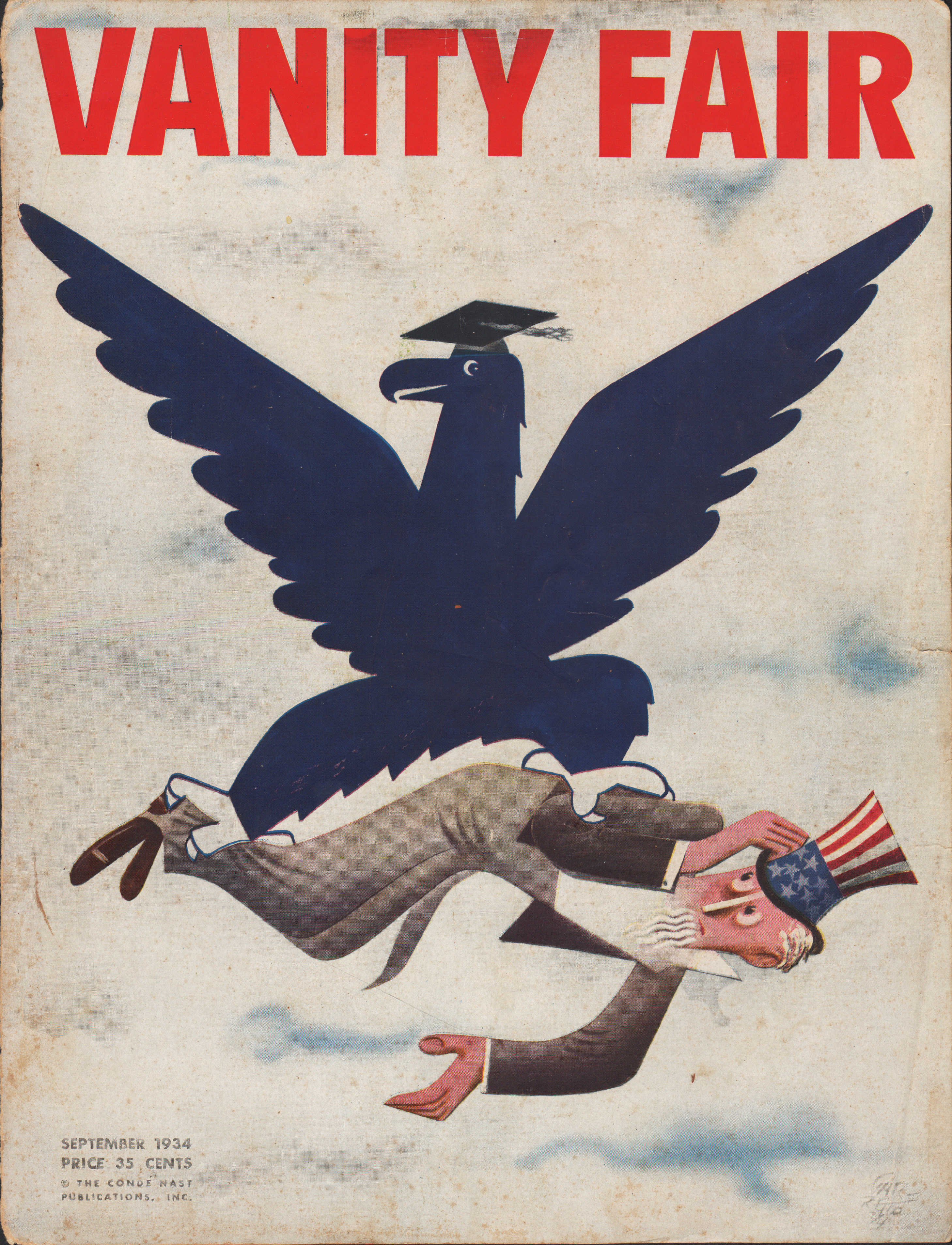 Image for Vanity Fair Magazine, September, 1934
