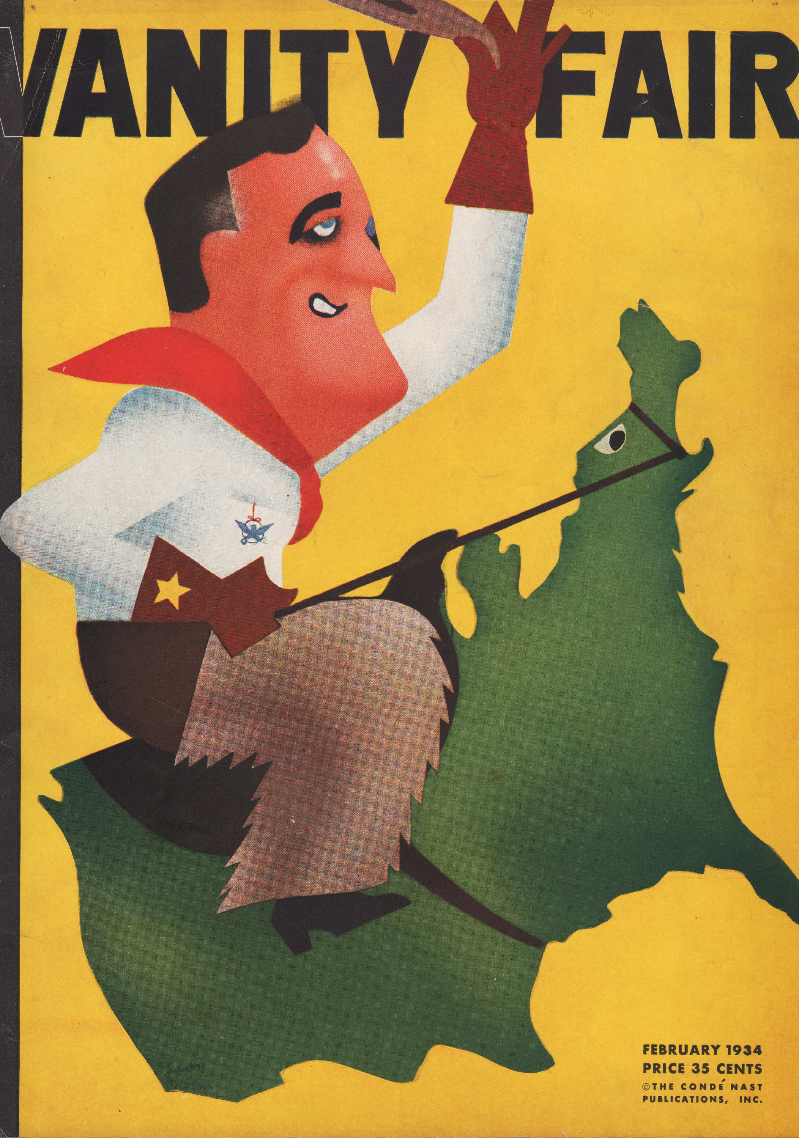 Image for Vanity Fair Magazine, February, 1934