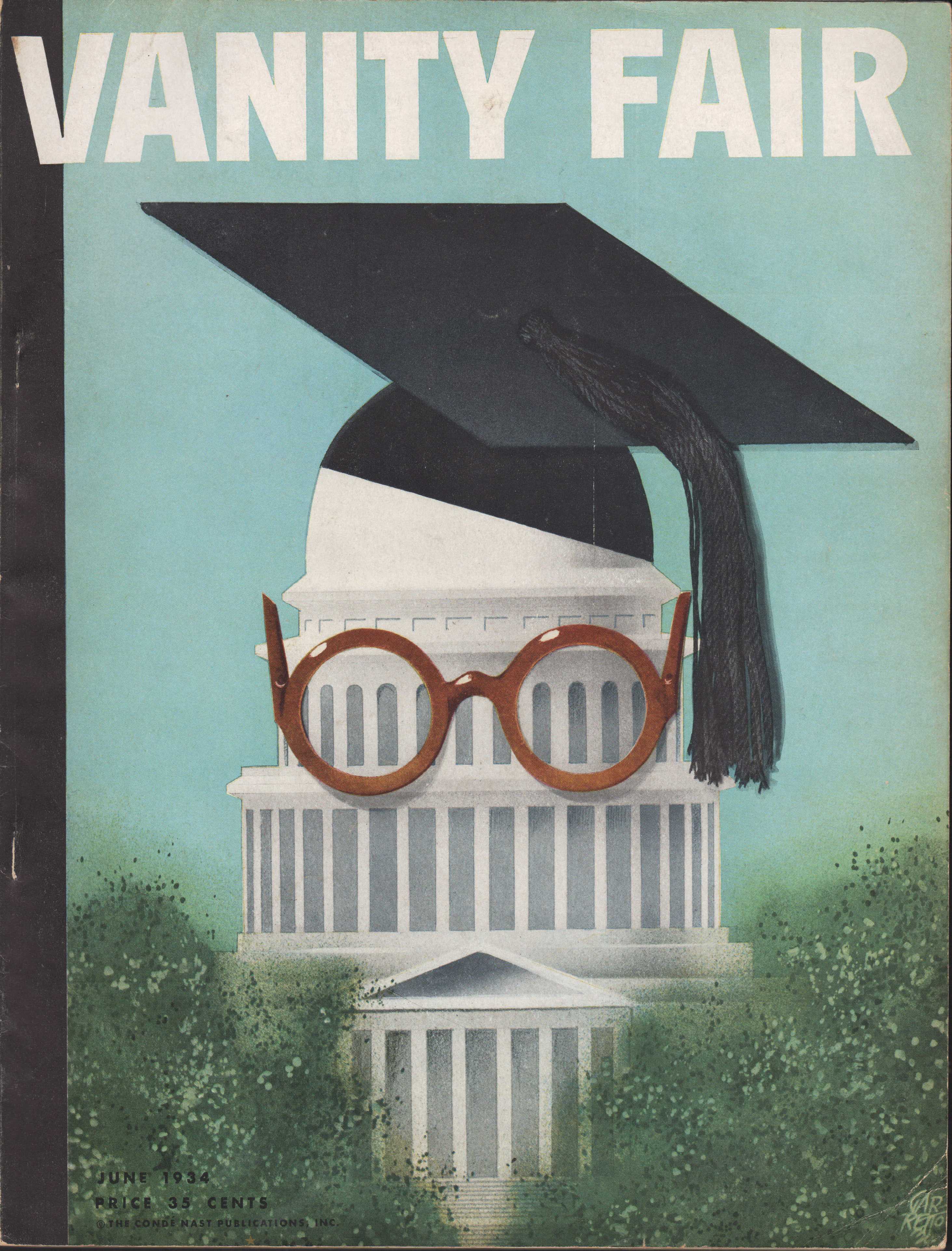 Image for Vanity Fair Magazine, June, 1934