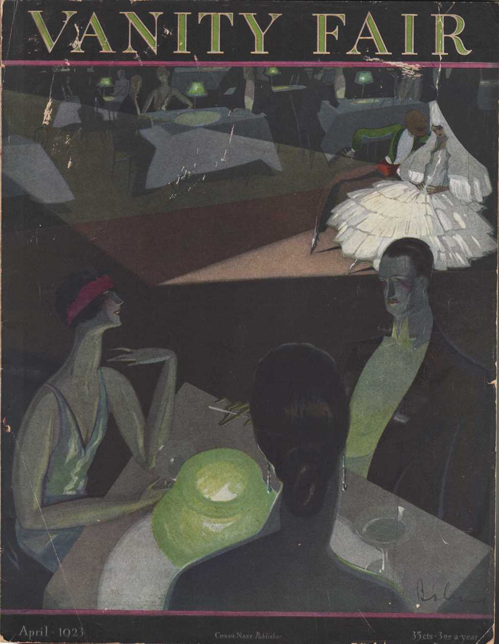 Image for Vanity Fair Magazine, April, 1923