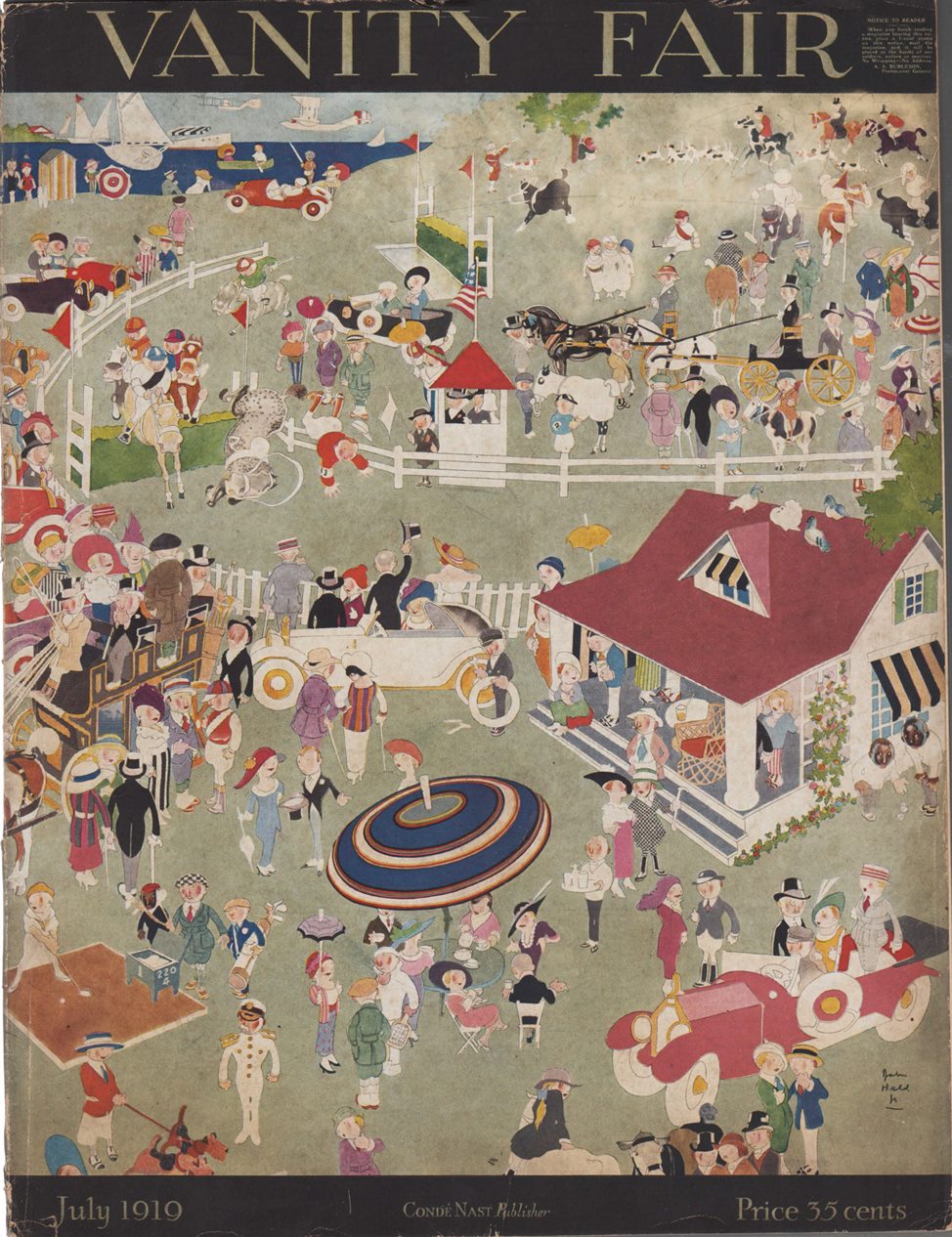 Image for Vanity Fair Magazine, July, 1919