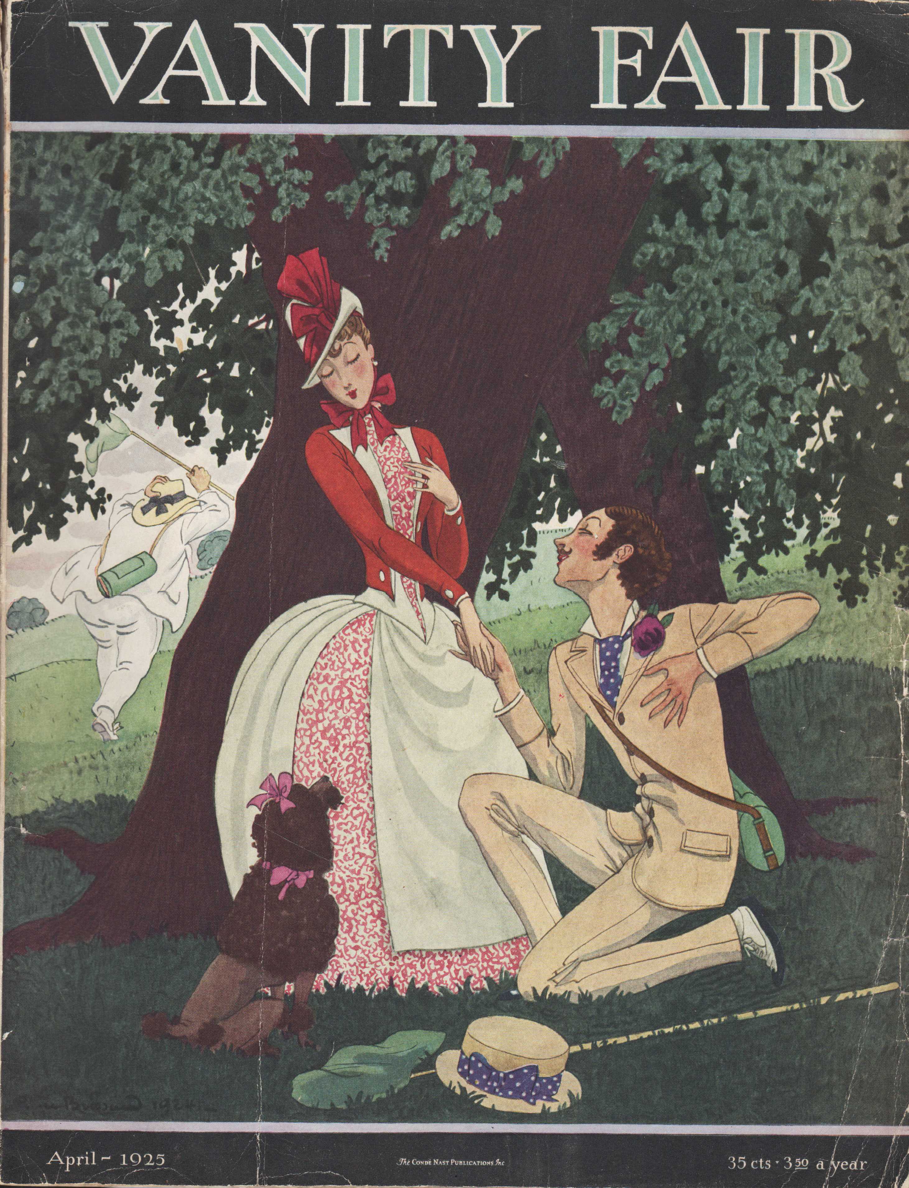 Vintage Vanity Fair Magazine Cover Poster April 1915 — MUSEUM OUTLETS