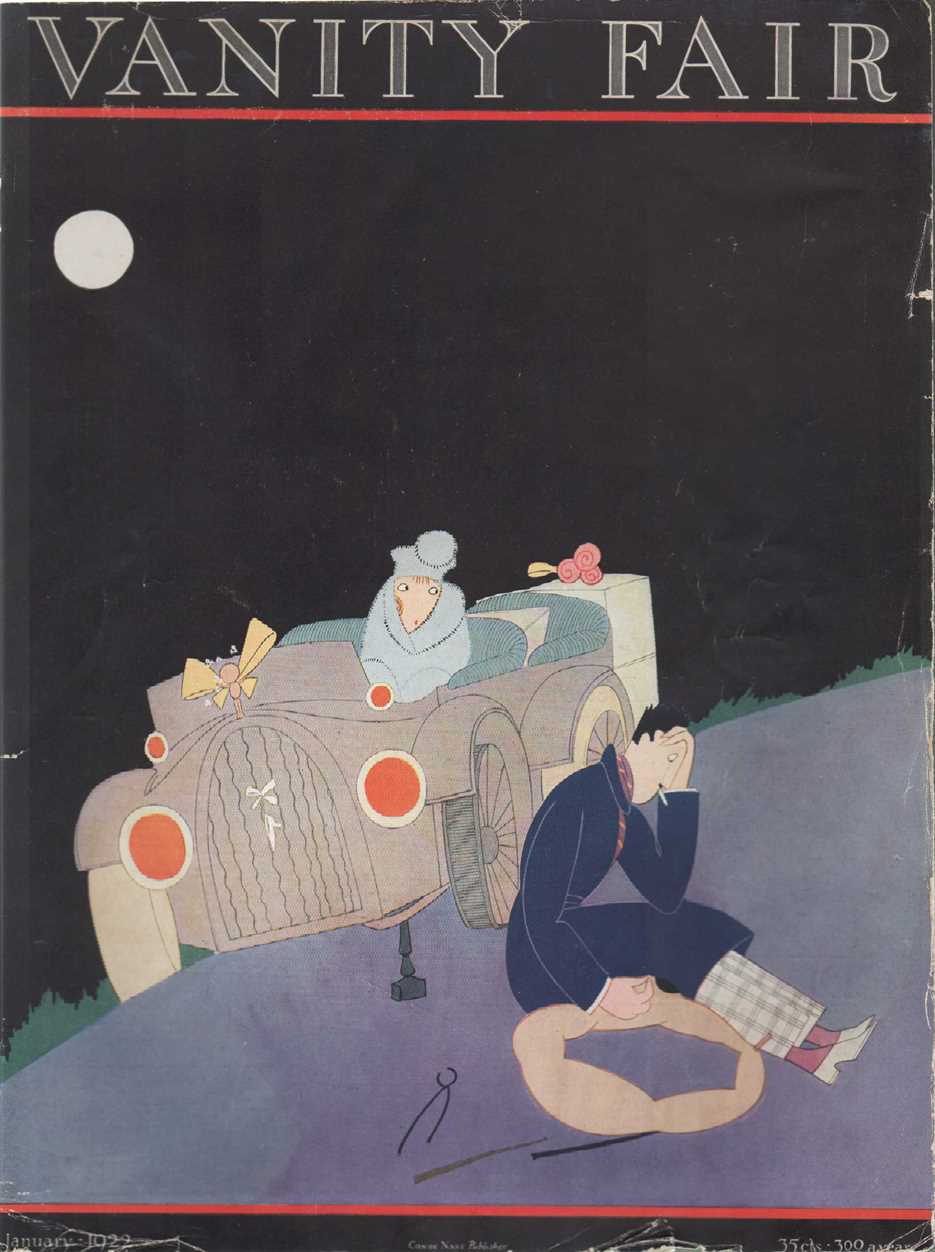 Image for Vanity Fair Magazine, January, 1922 - Cover Only