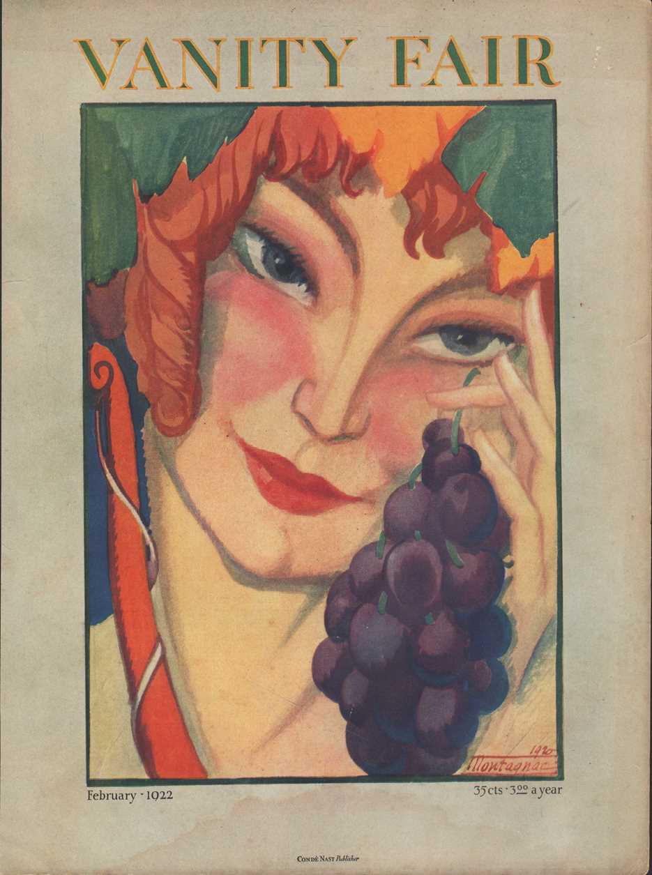 Image for Vanity Fair Magazine, February, 1922 - Cover Only