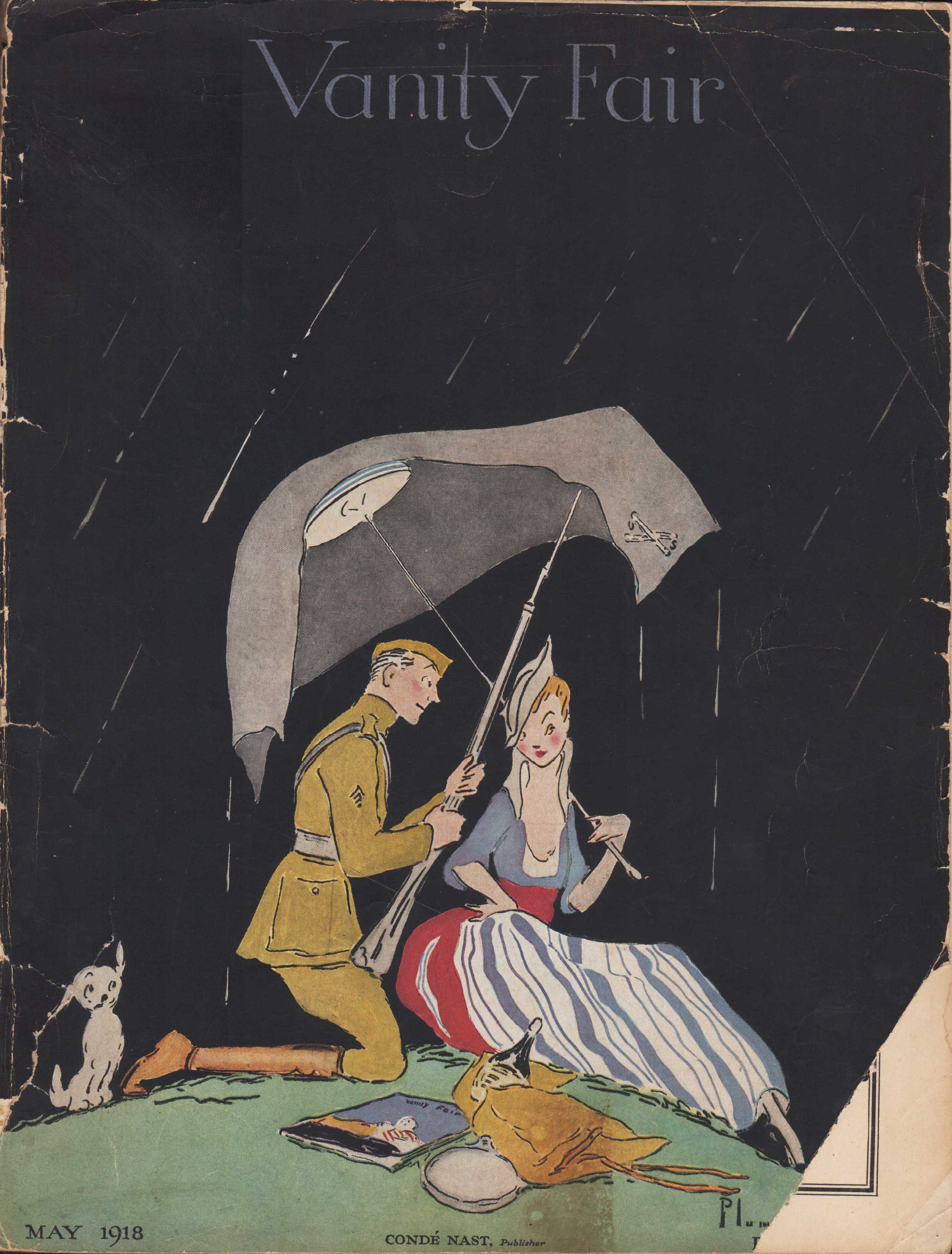 Image for Vanity Fair Magazine, May, 1918. Incl. NY Women as Voters