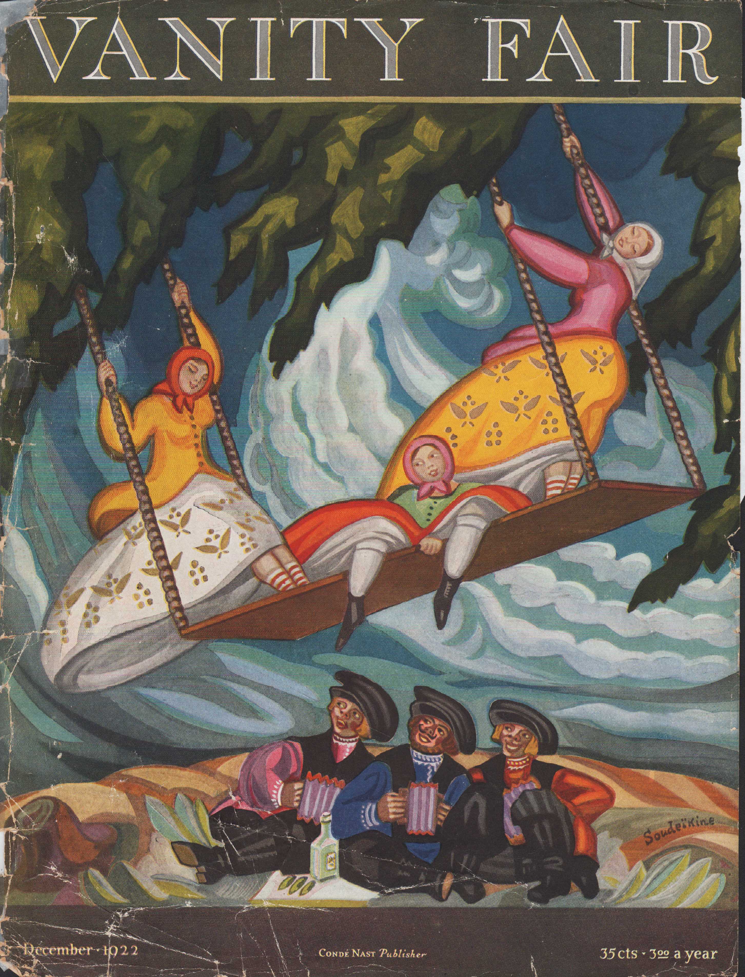 Image for Vanity Fair Magazine, December, 1922
