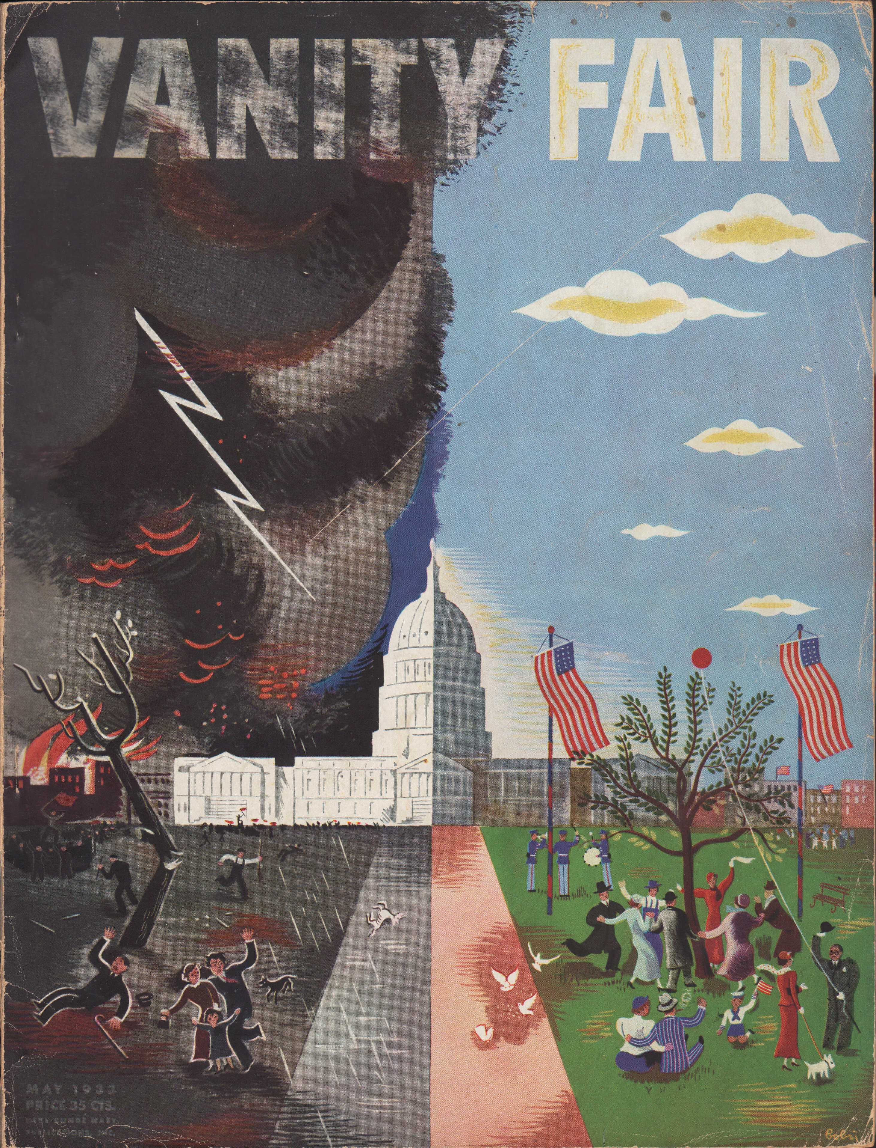Image for Vanity Fair Magazine, May, 1933