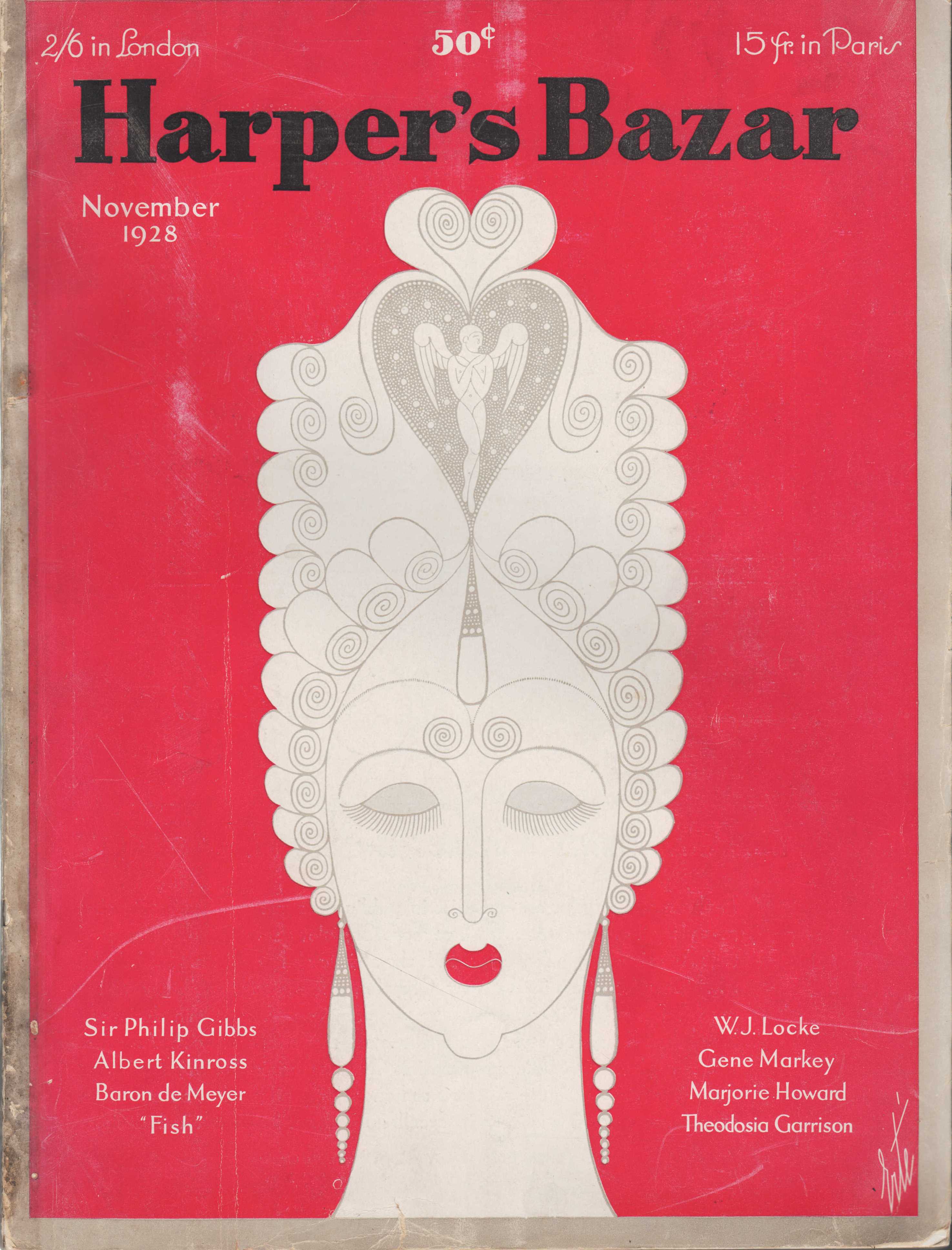 Image for Harper's Bazar (Harper's Bazaar), November, 1928
