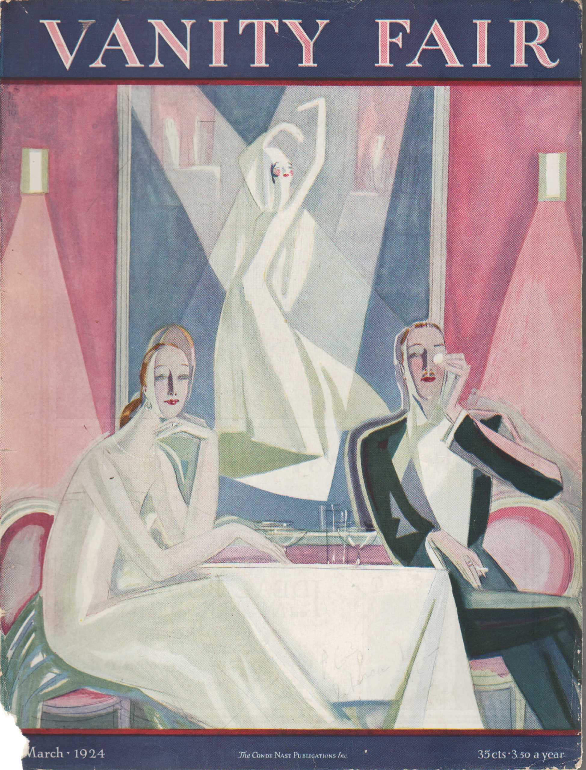 Image for Vanity Fair Magazine, March, 1924