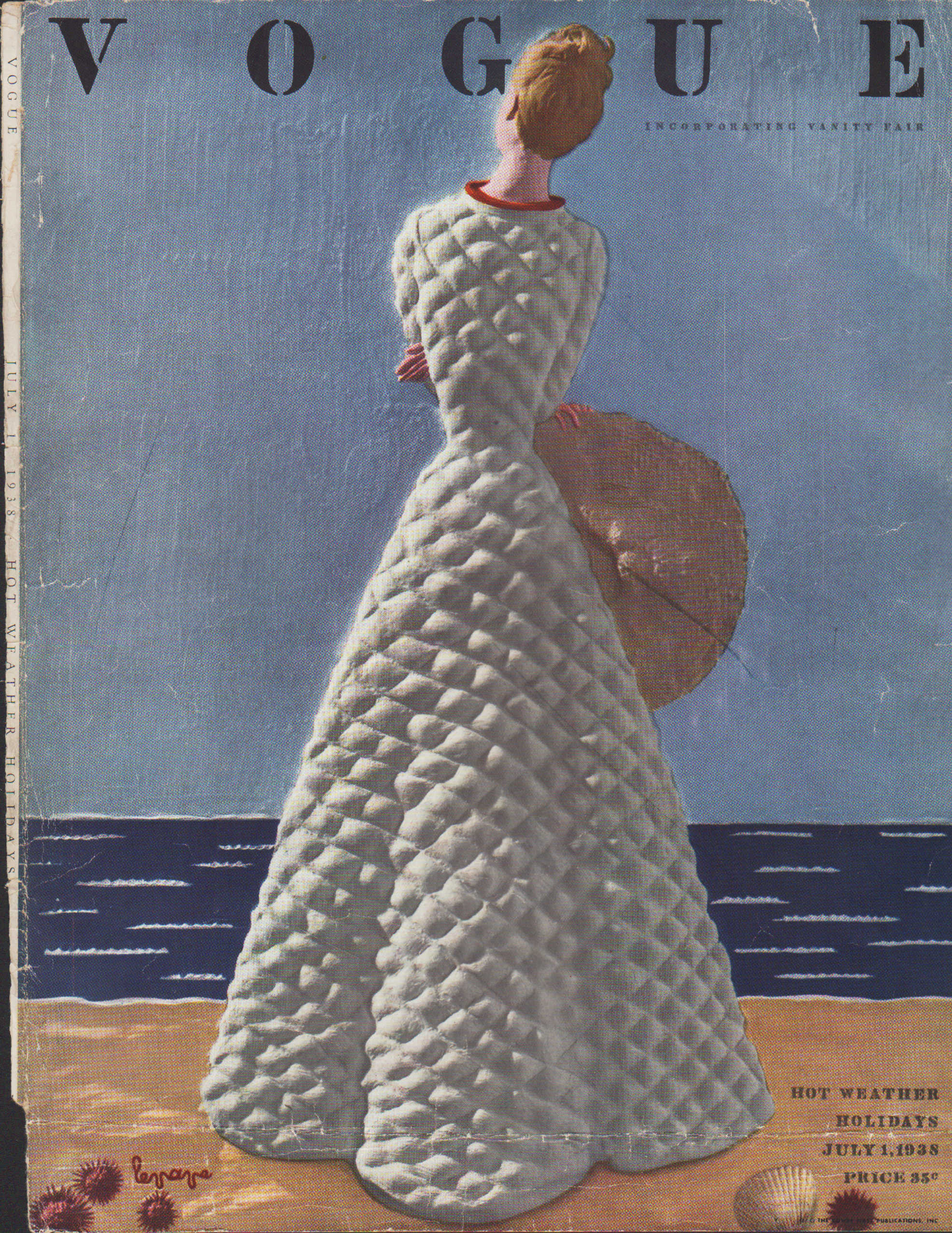Image for Vogue Magazine, July 1, 1938 - Cover Only