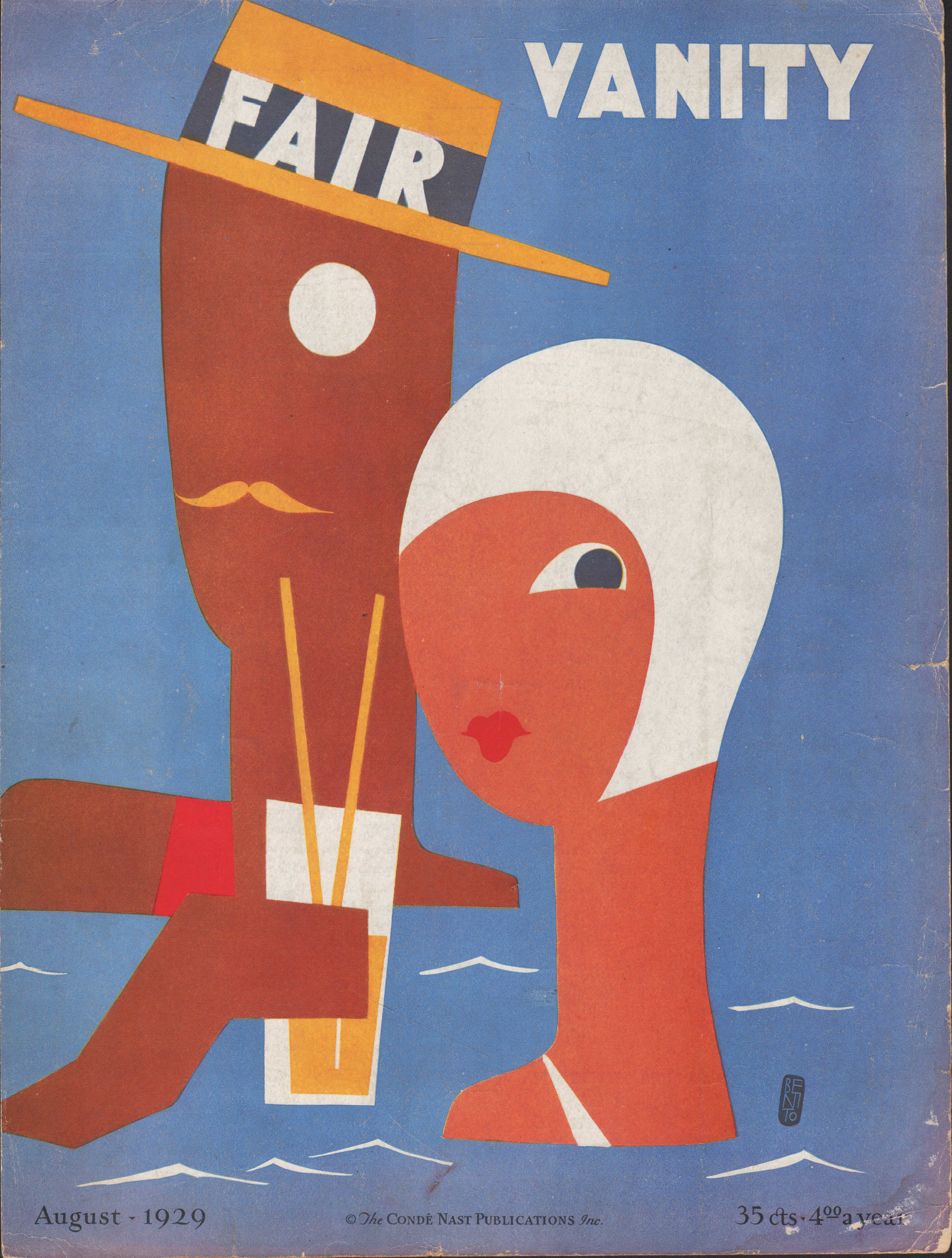 Image for Vanity Fair Magazine, August, 1929 - Cover Only
