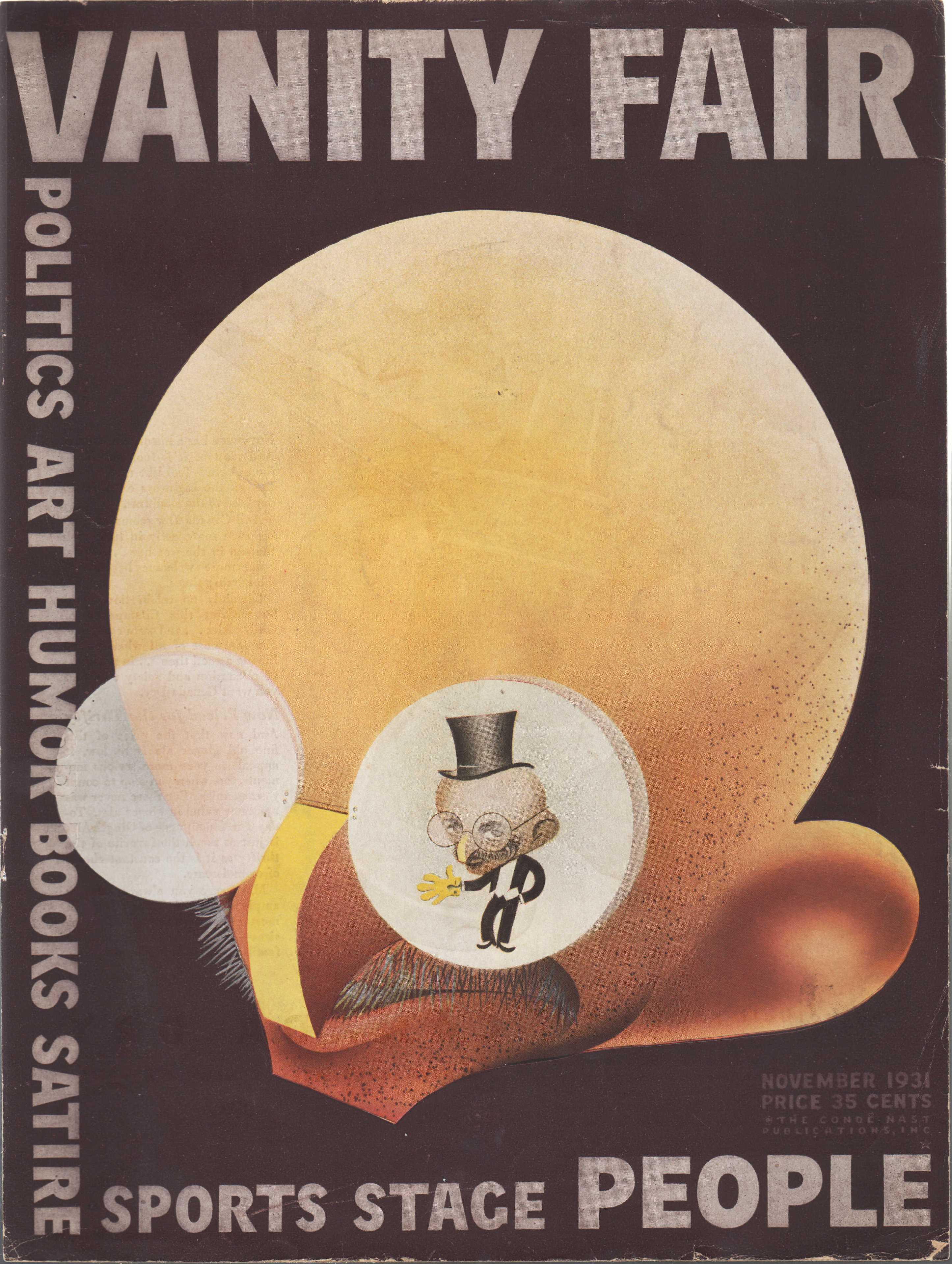 Image for Vanity Fair Magazine, November, 1931 - Cover Only