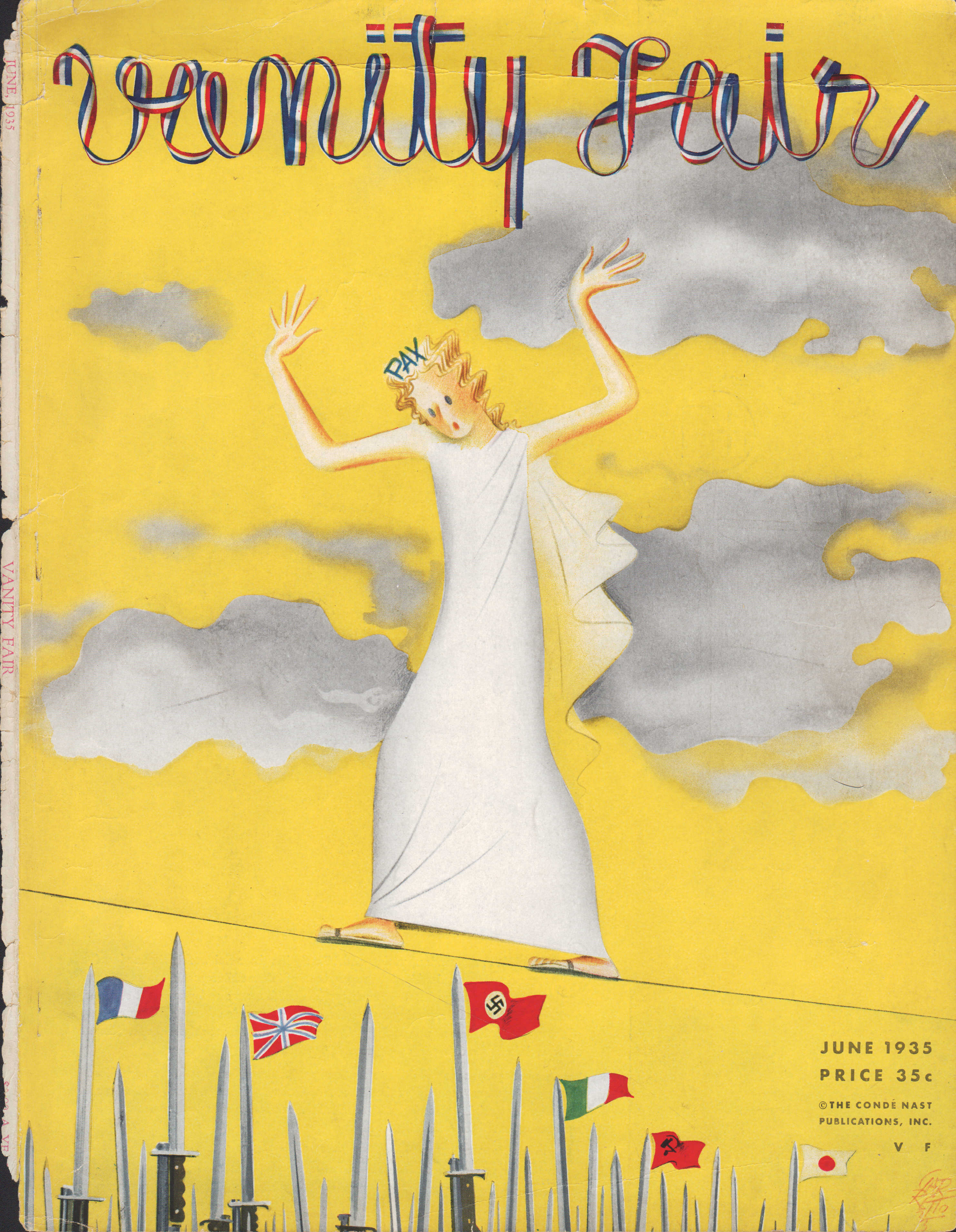 Image for Vanity Fair Magazine, June, 1935 - Cover Only