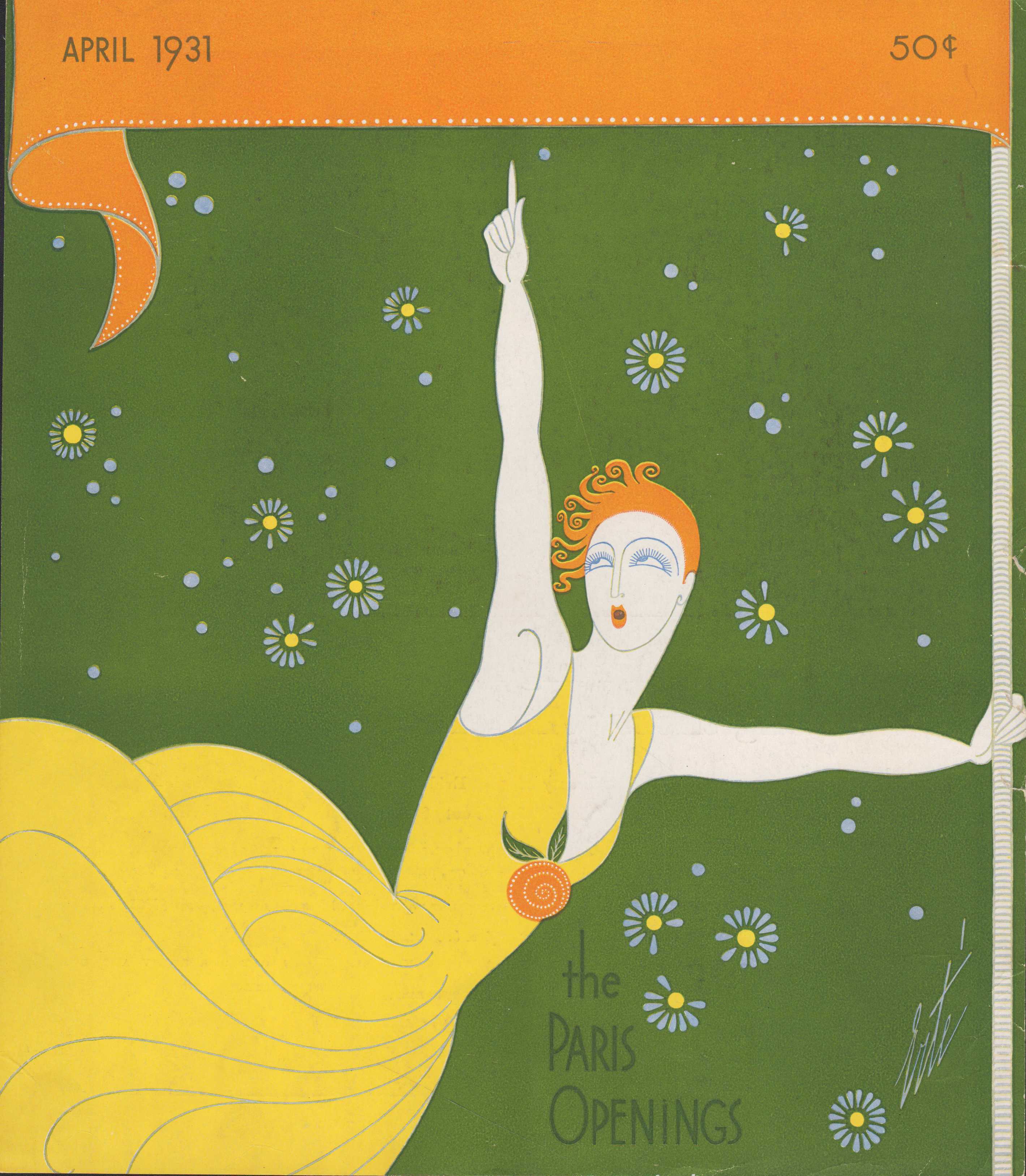 Image for Harper's Bazar (Harper's Bazaar) - April, 1931- Cover Only