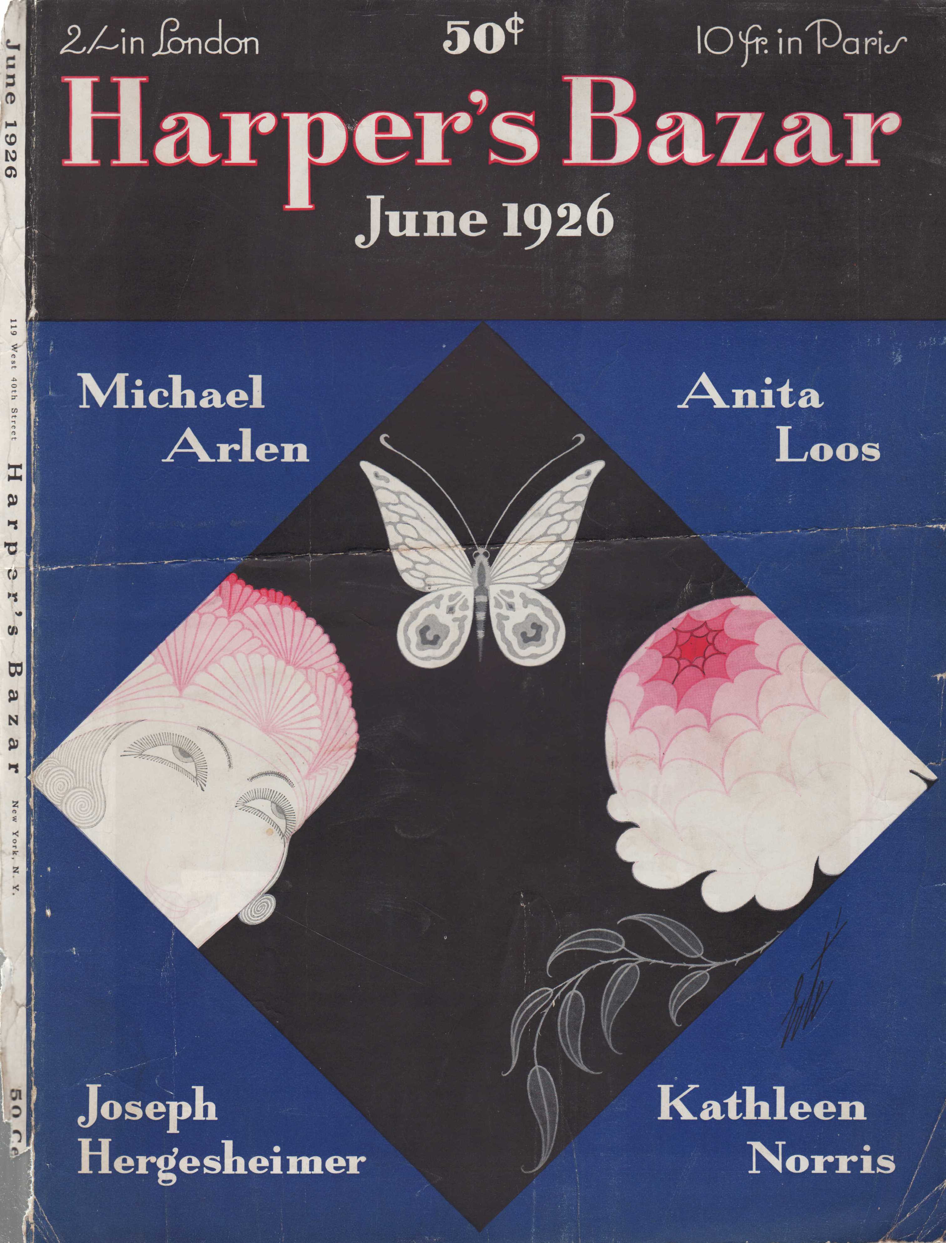 Image for Harper's Bazar (Harper's Bazaar) - June, 1926 - Cover Only