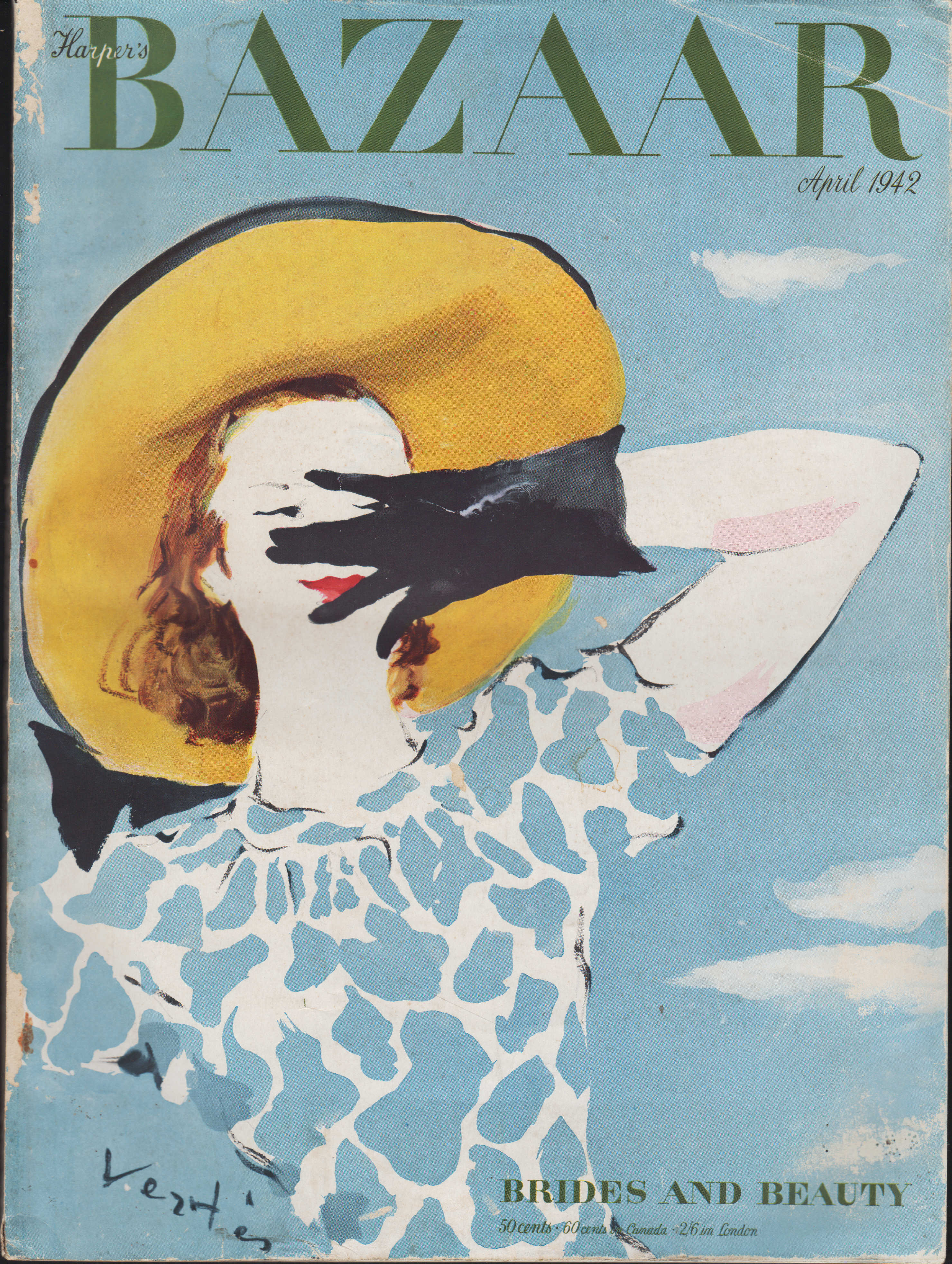 Image for Harper's Bazar (Harper's Bazaar), October, 1935 Brides and Beauty