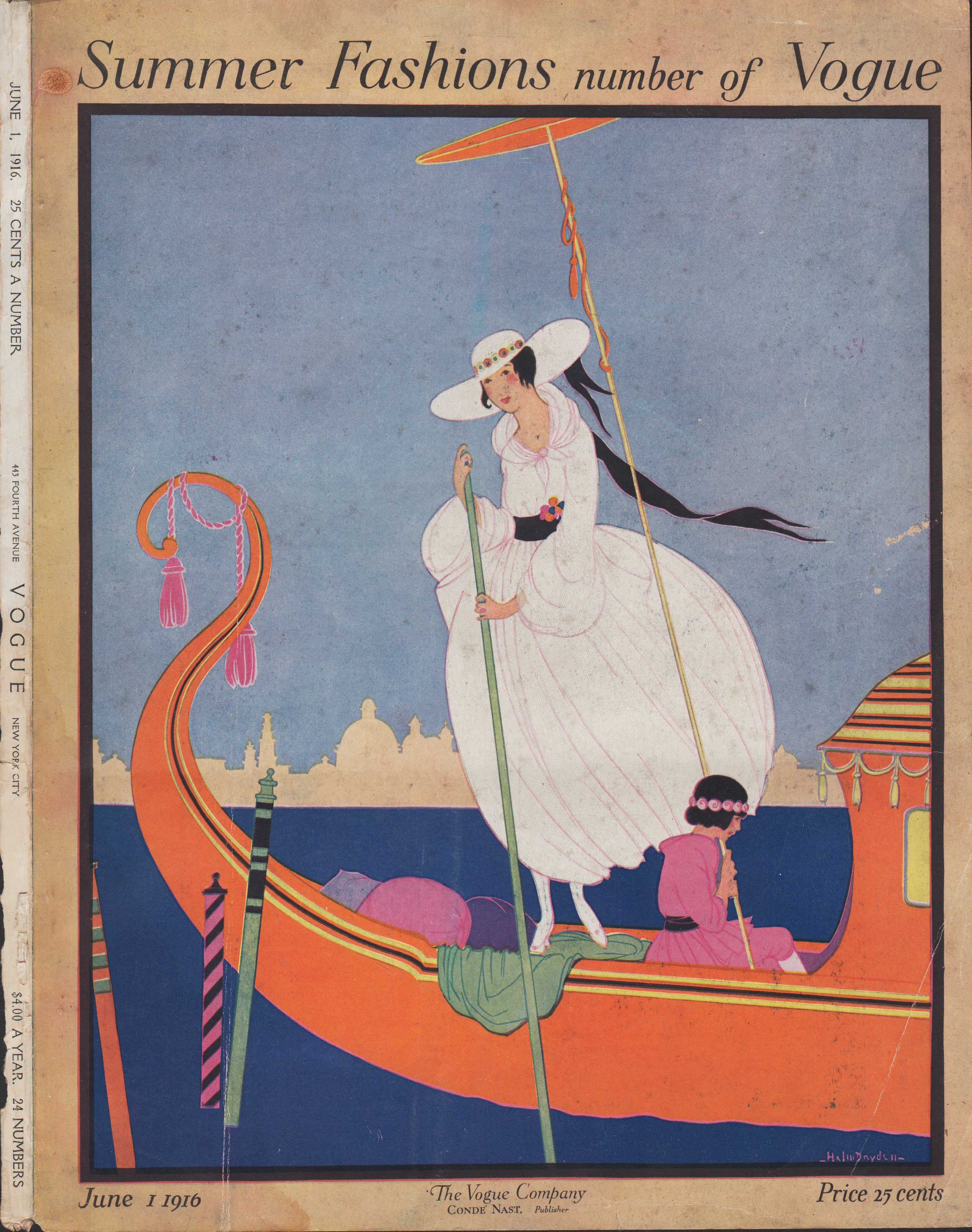 Image for Vogue Magazine. June 1, 1916 - Cover Only