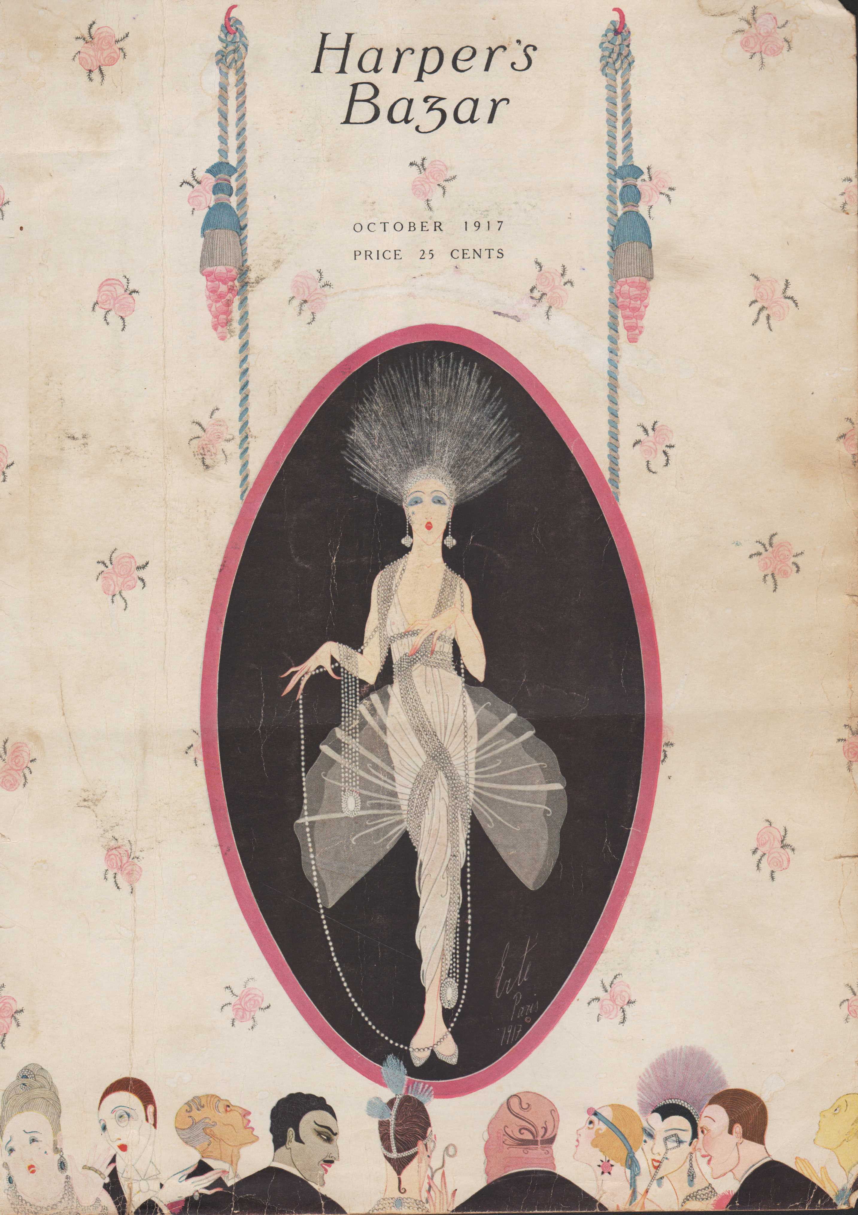 Image for Harper's Bazar (Harper's Bazaar). October 1917 - Cover Only