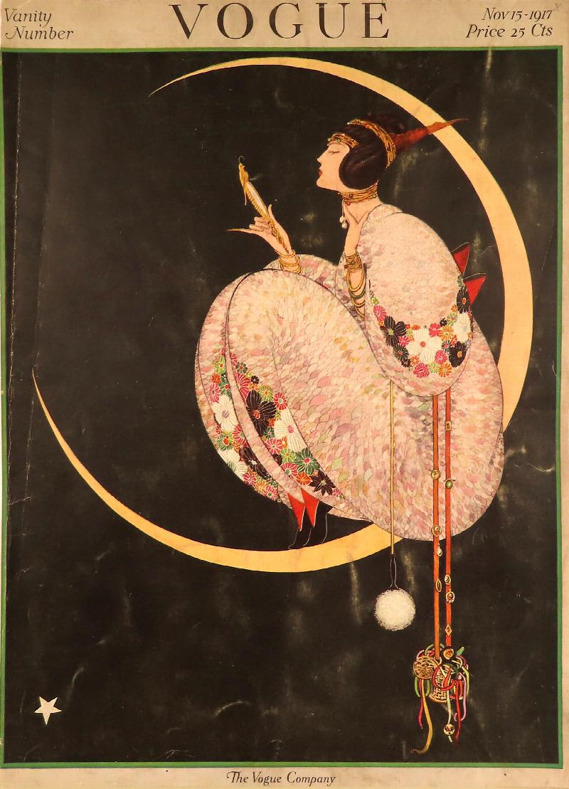 Image for Vogue November 1917 [COVER WITH ACCOMPANYING TEXT]