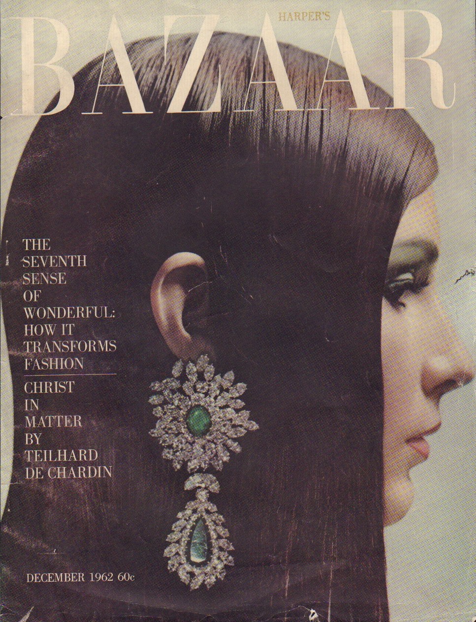 Image for Harper's Bazaar. December, 1962 - Cover Only