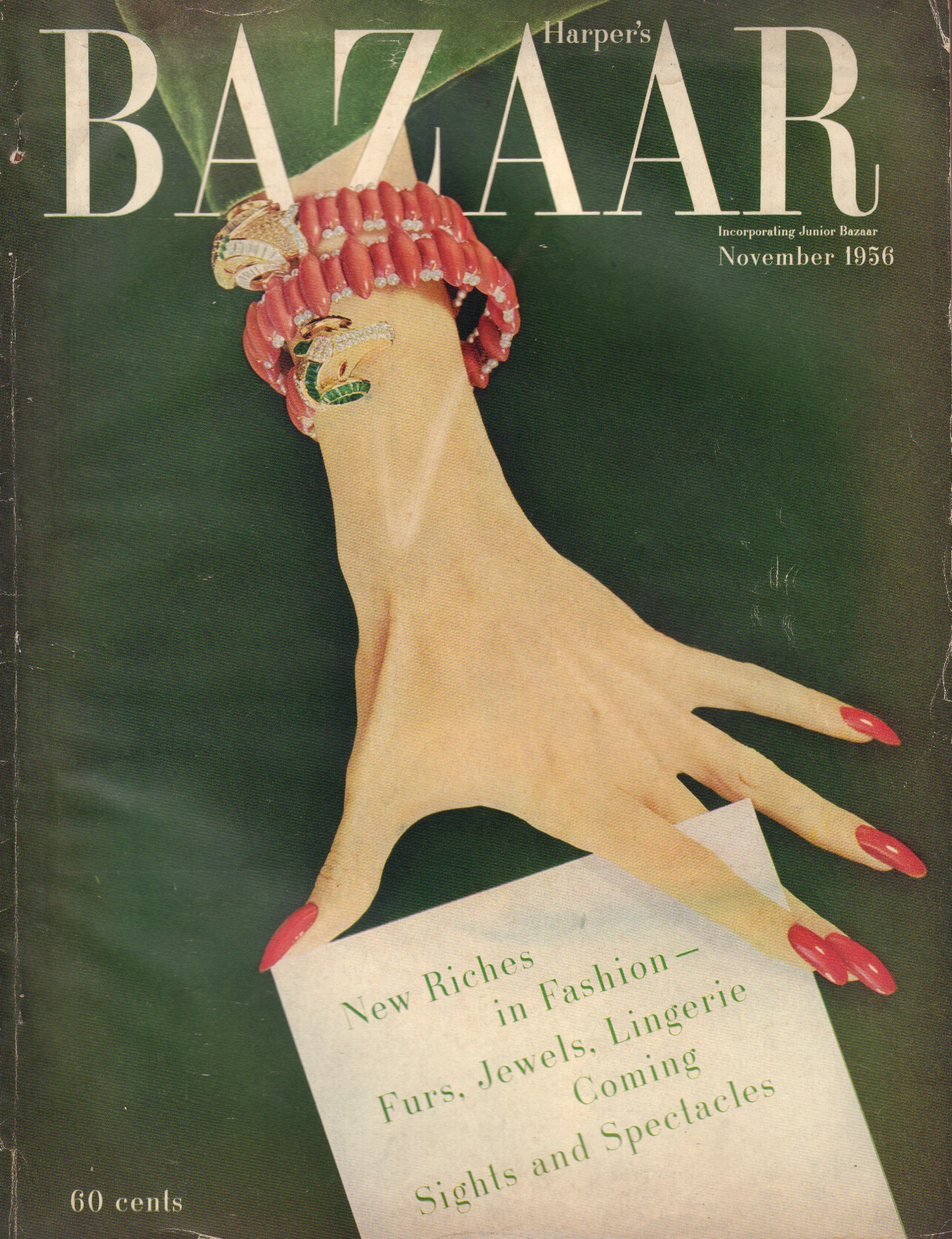 Image for Harper's Bazaar (Bazar) November 1956