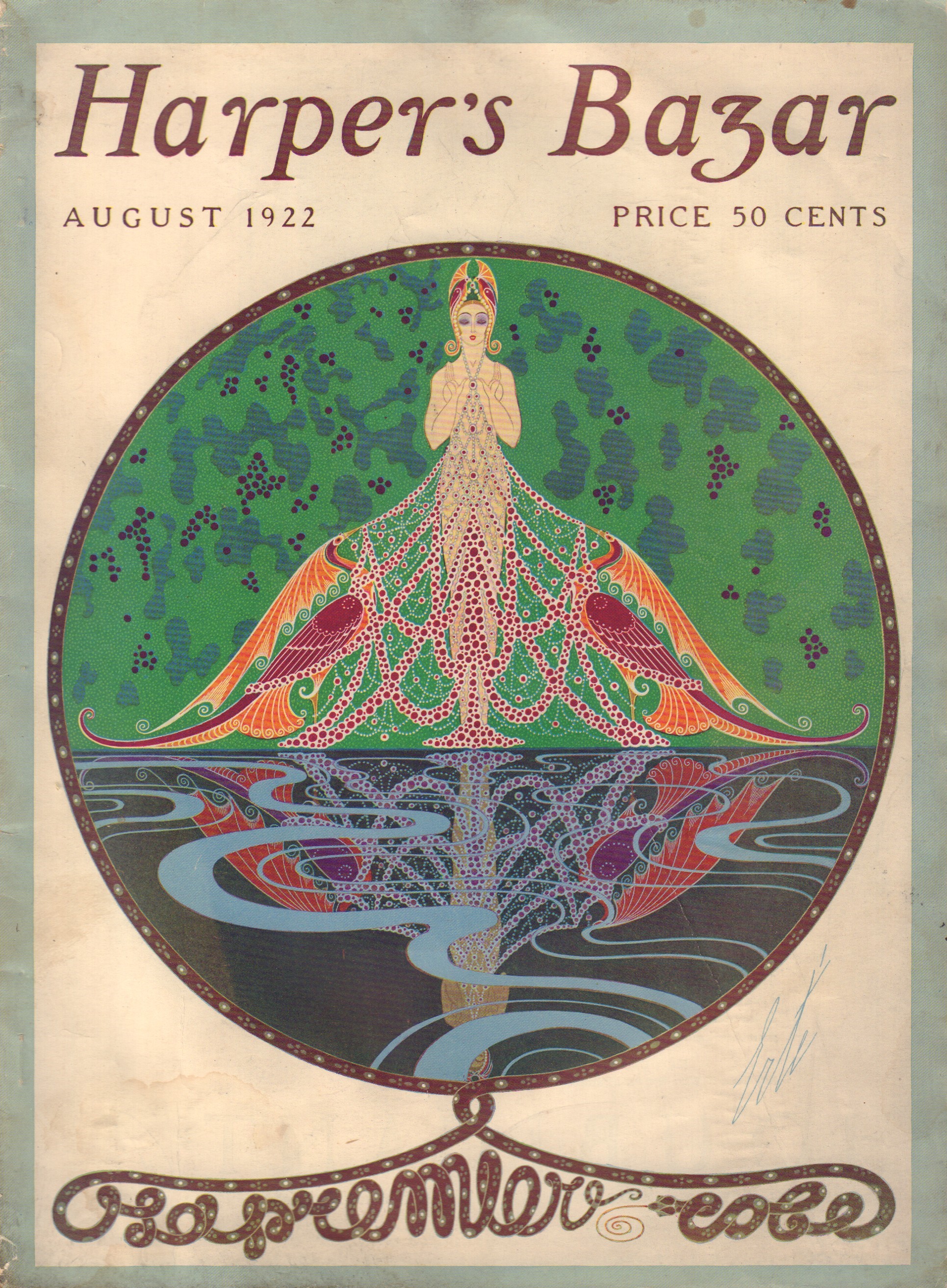 Image for Harper's Bazar (Bazaar) August 1922