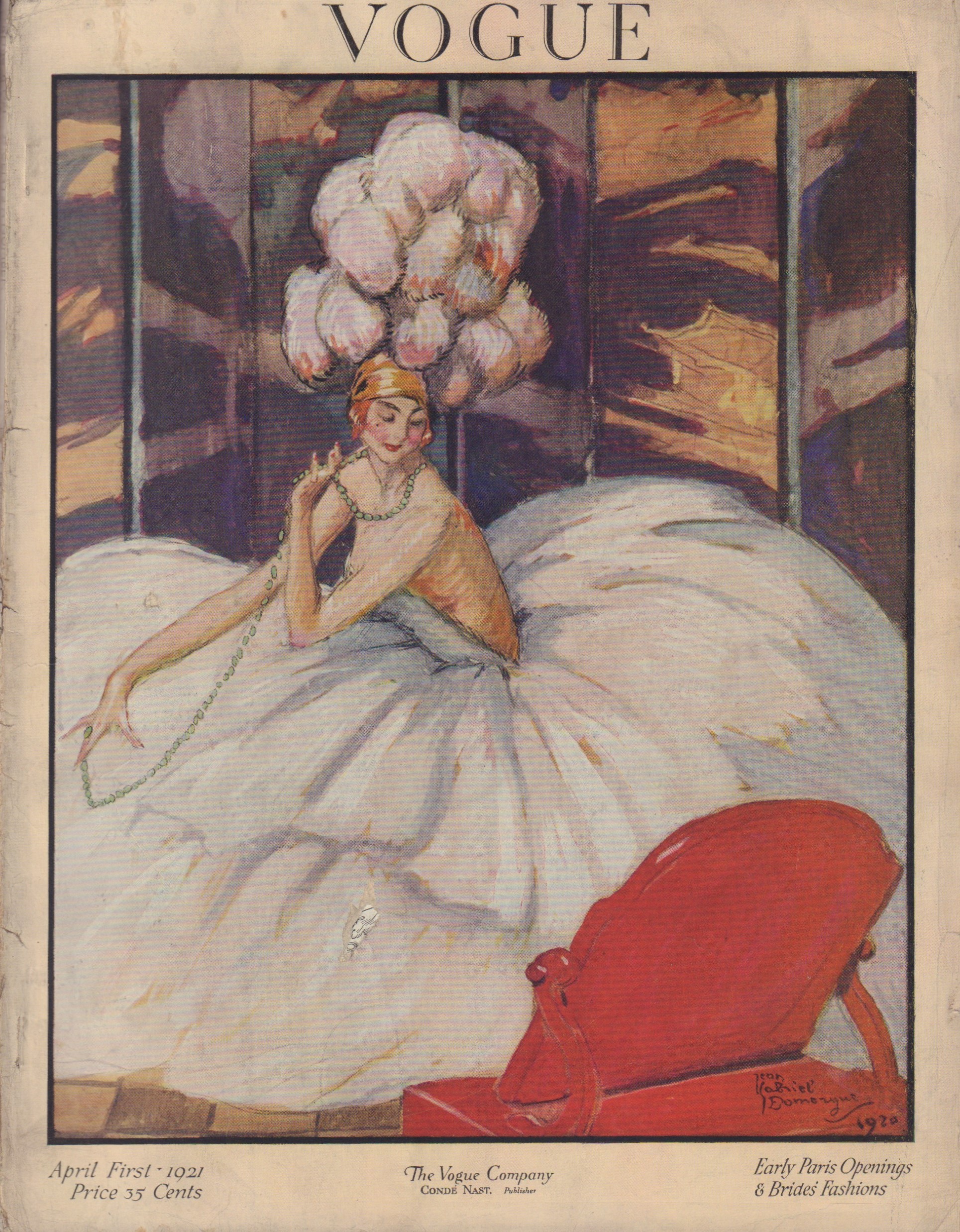 Image for Vogue April 1, 1921