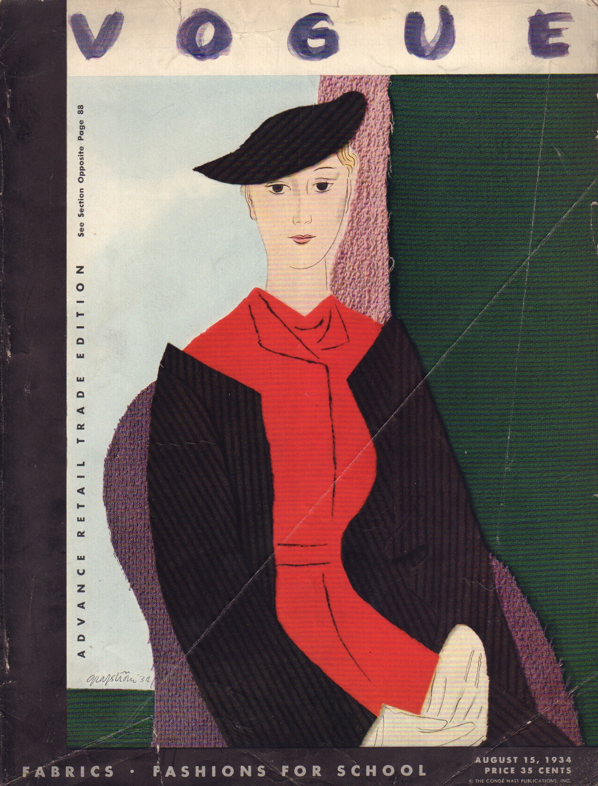 Image for Vogue August 15, 1934