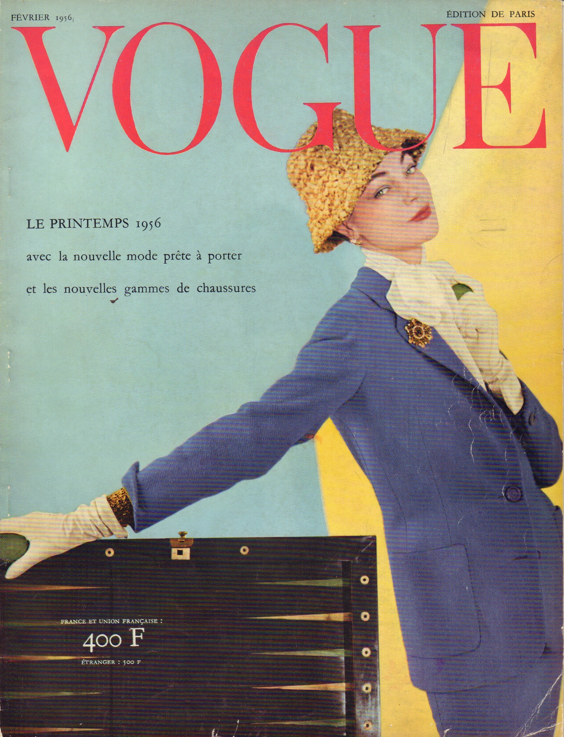 Image for Vogue Fevrier 1956 - French Edition (February)
