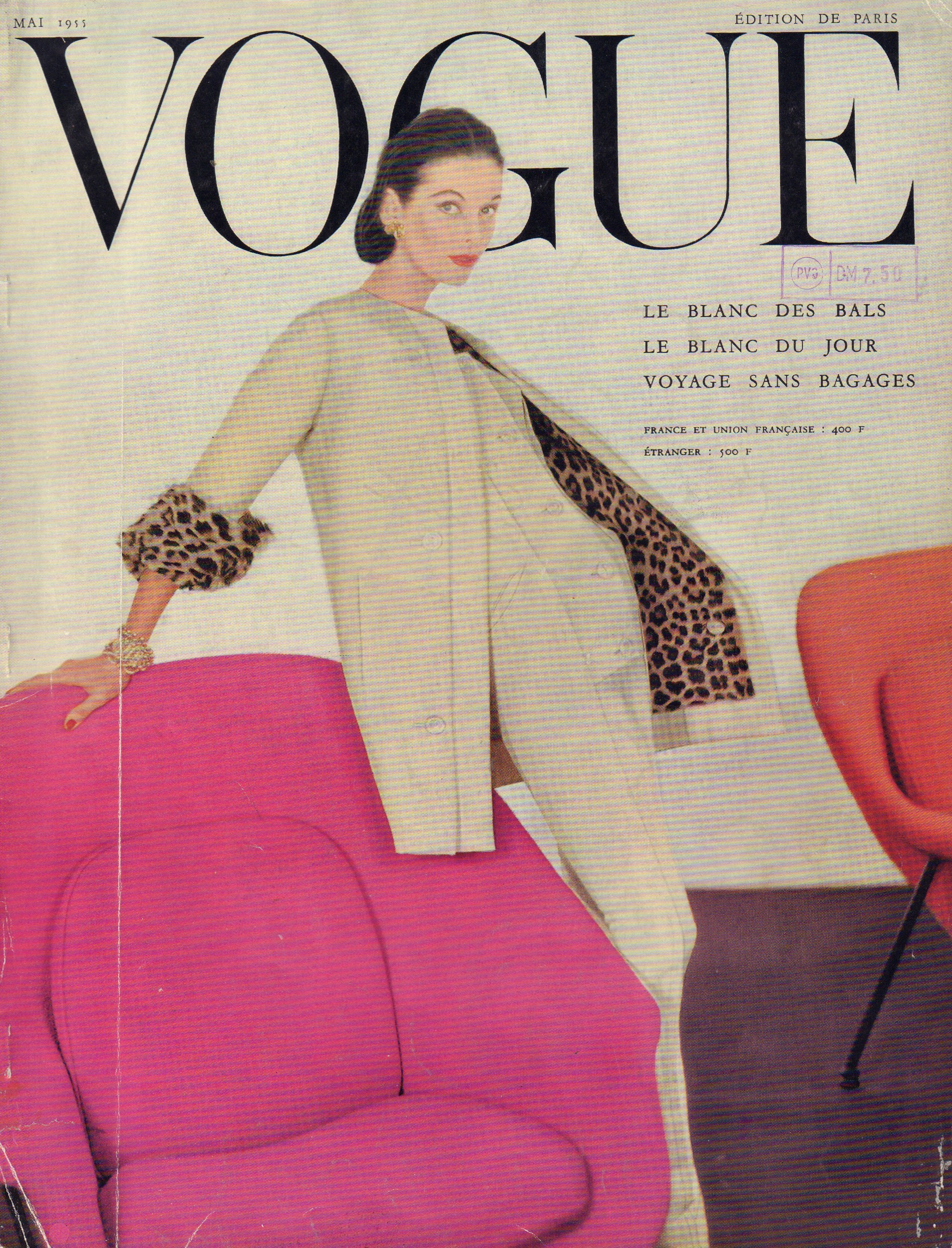 Image for Vogue Mai 1955 - French Edition (May)