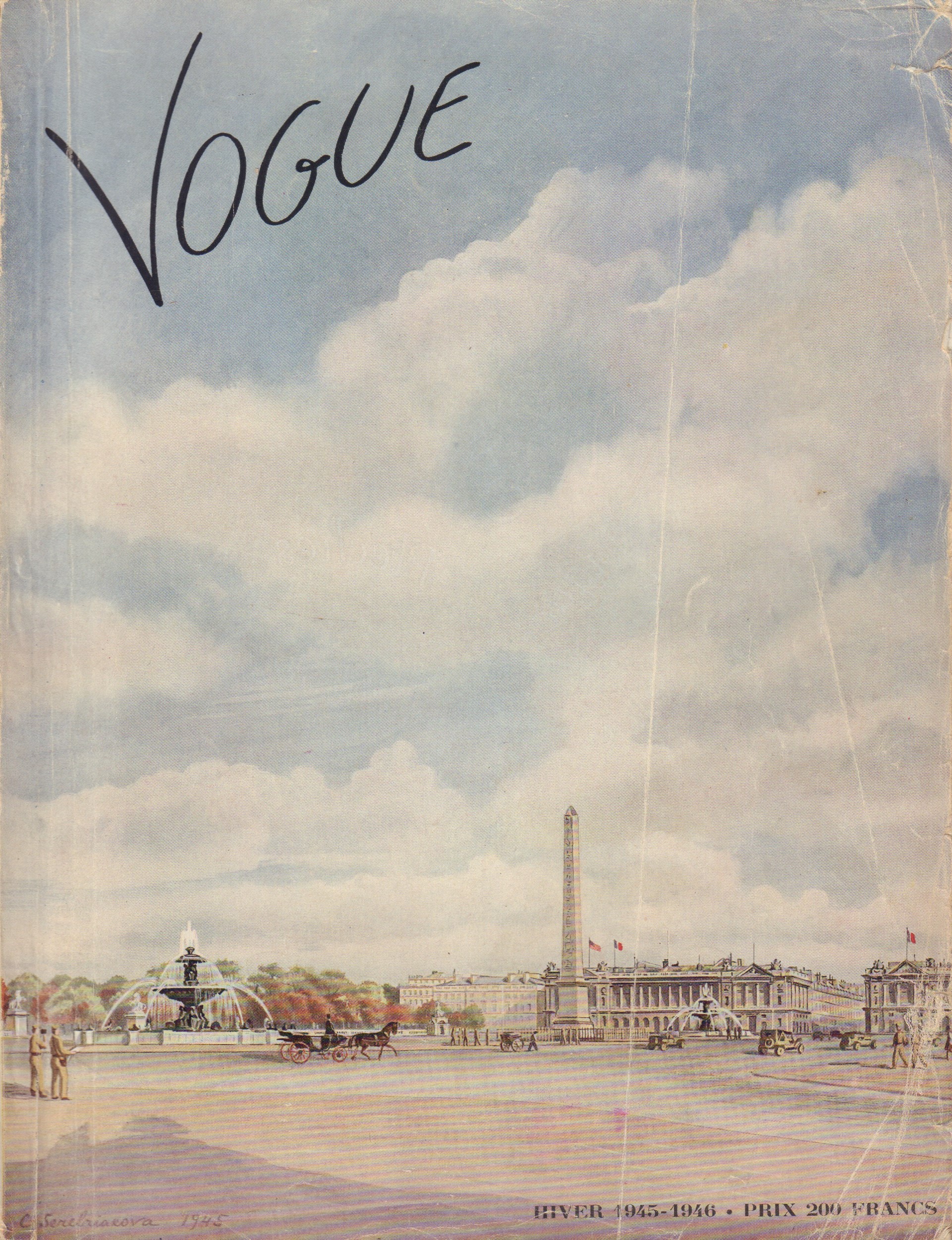 Image for Vogue hiver 1945-1946 (French Edition)