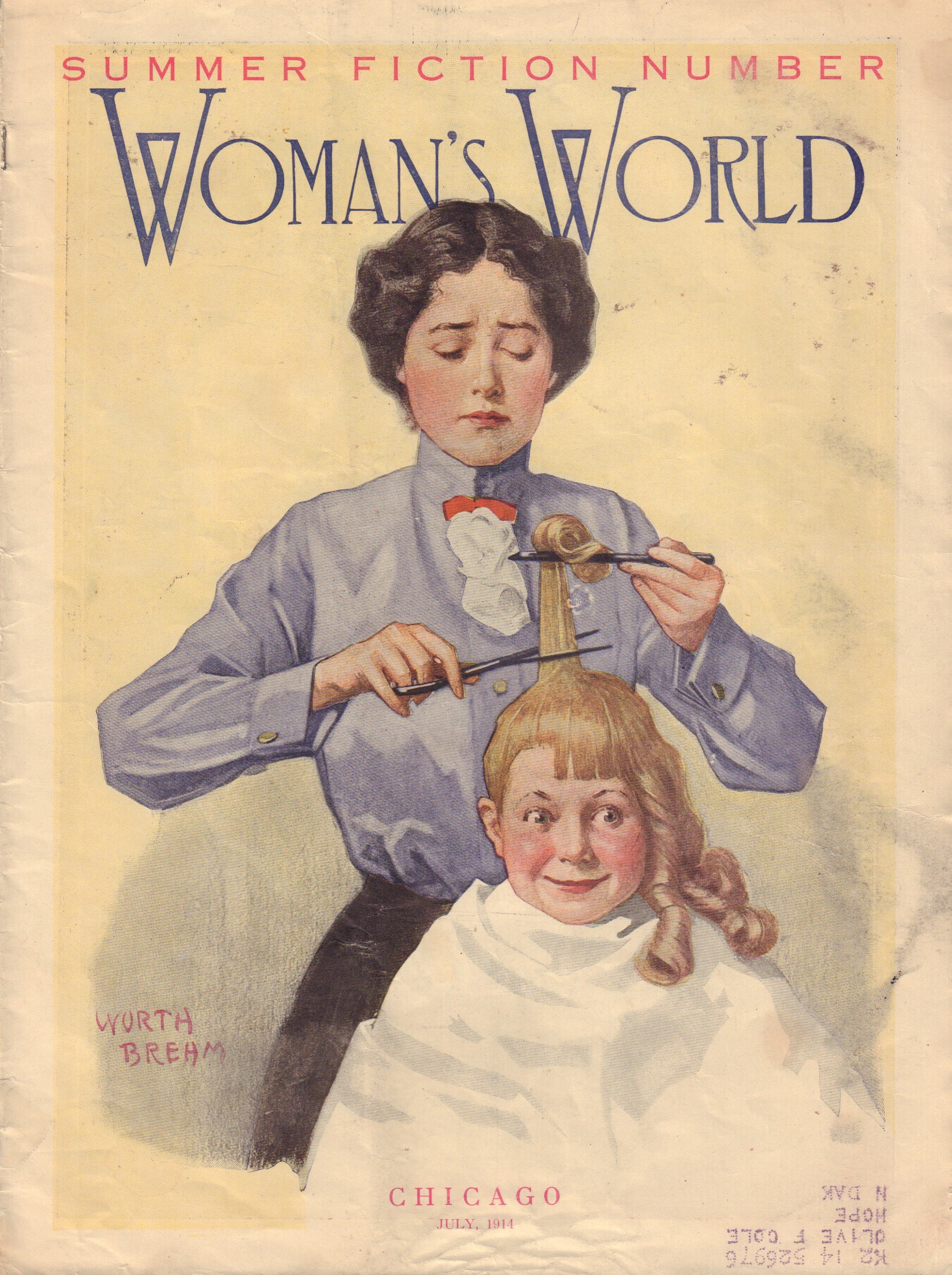 Image for Woman's World Vol. XXX. No. 7, July 1914