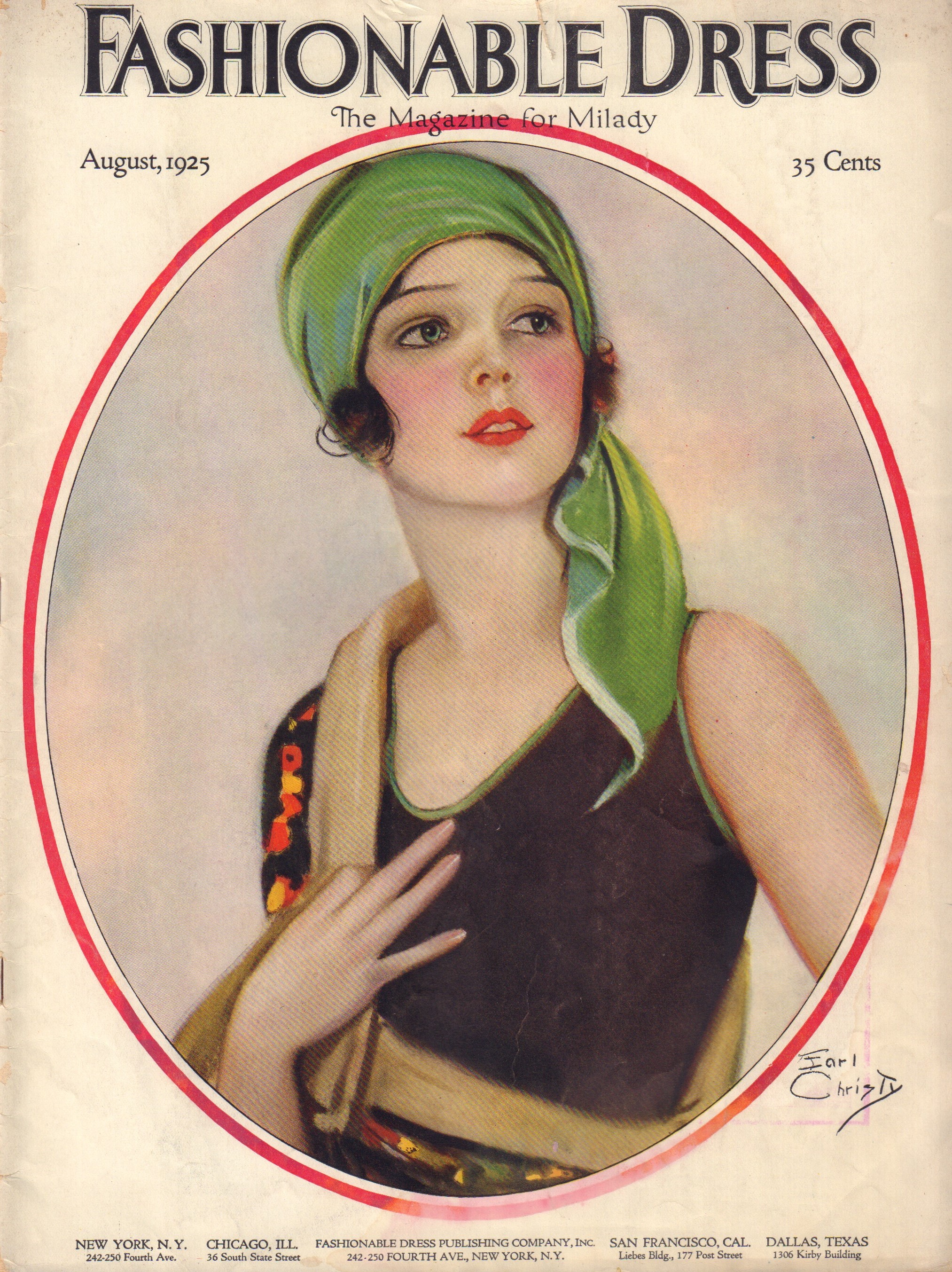 Image for Fashionable Dress, The Magazine for Milady,  Volume X, No. X August 1925