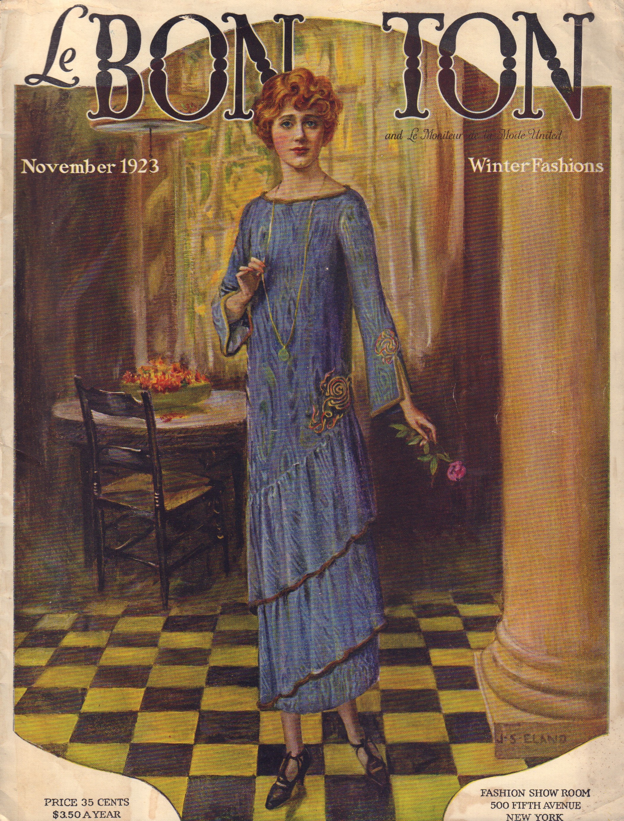 Image for Le Bon Ton and le Moniteur de la Mode United, Vol. 72, No. 9. - November 1923