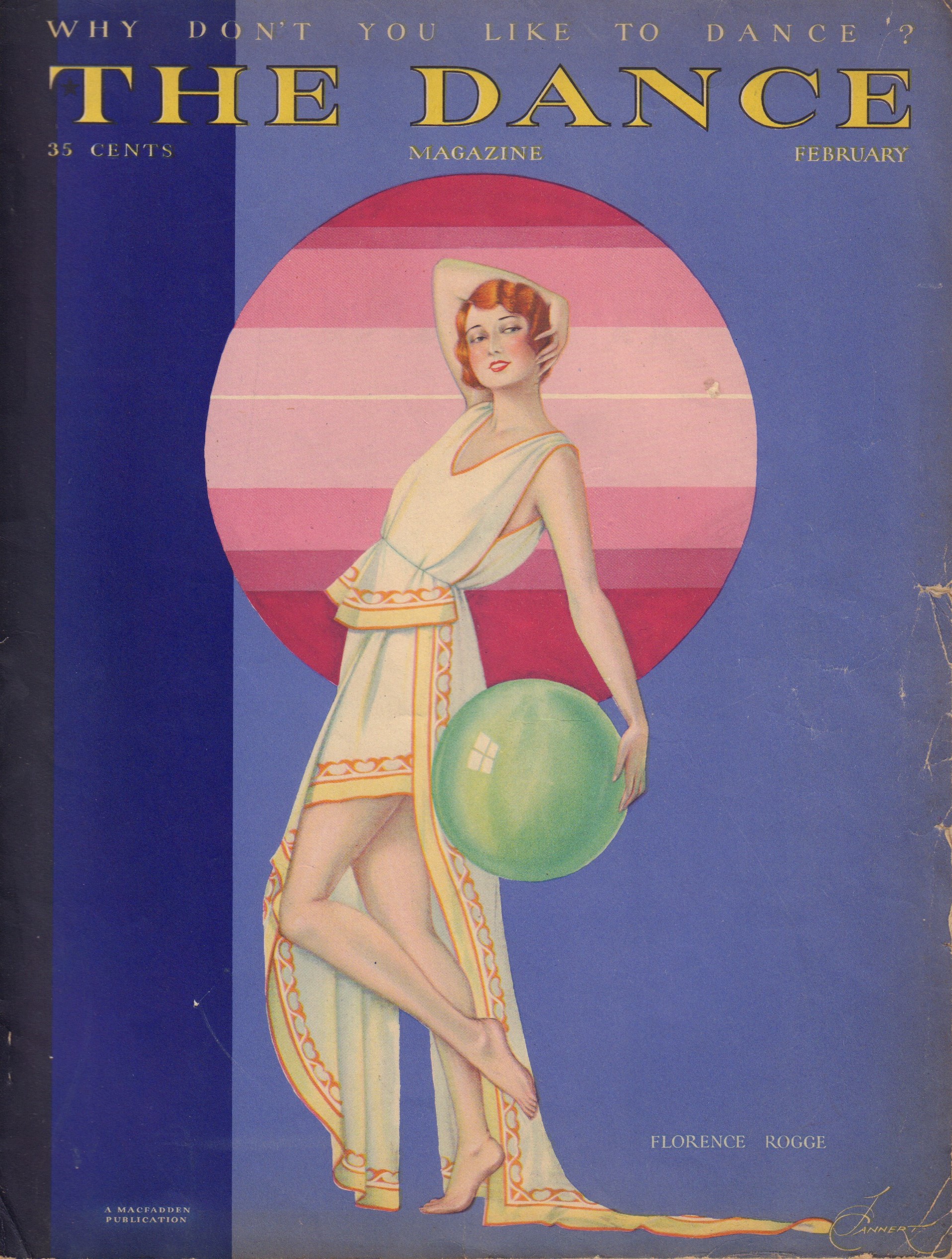 Image for The Dance Magazine, February 1930, Why Don't You Like to Dance?