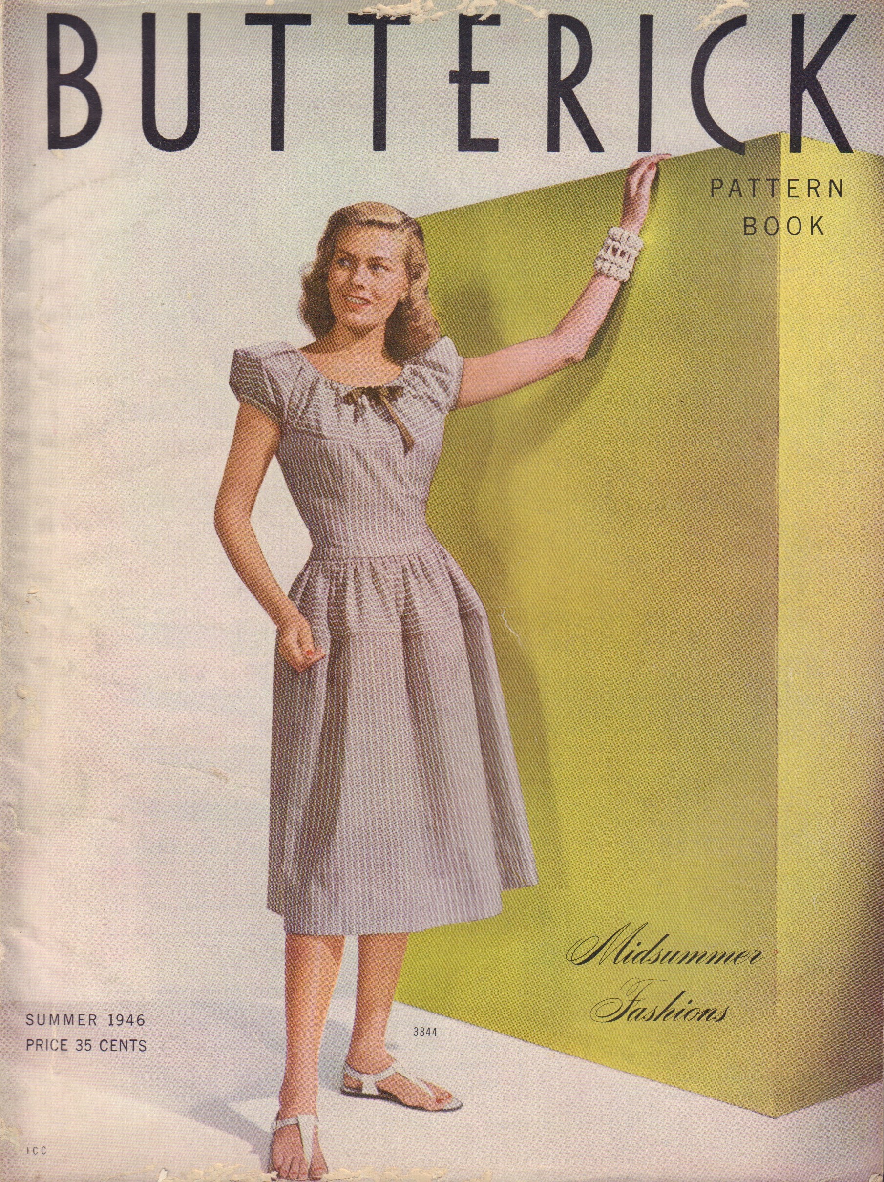 Image for Butterick Pattern Book - Summer 1946 (Volume 38, Number 3)