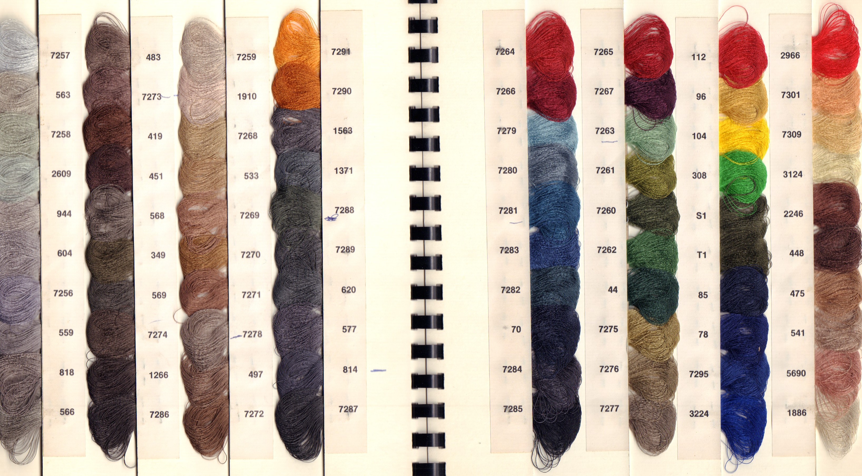 Image for Silke Color Card (4 oz. @)