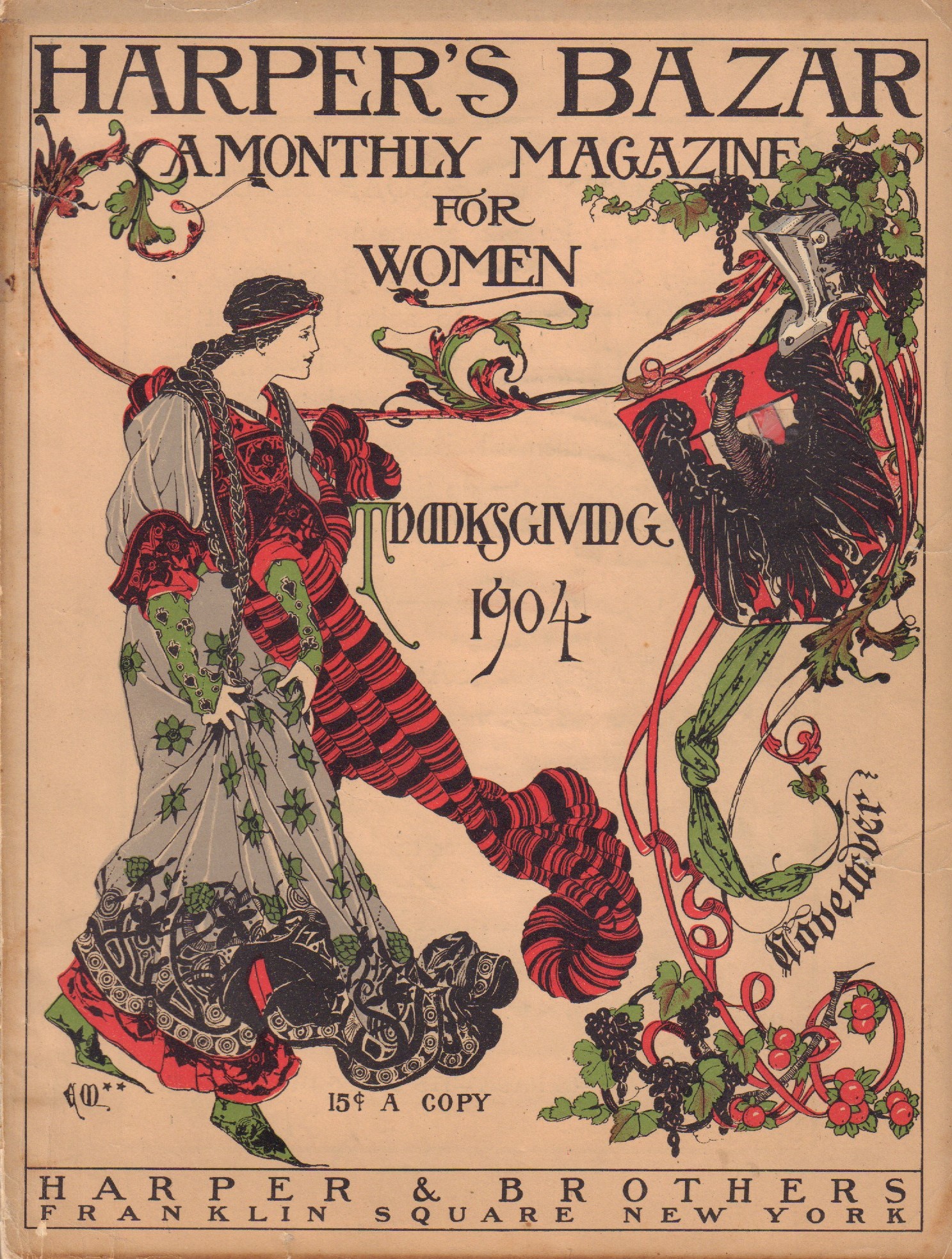 Image for Harper's Bazar (Bazaar) - November 1904
