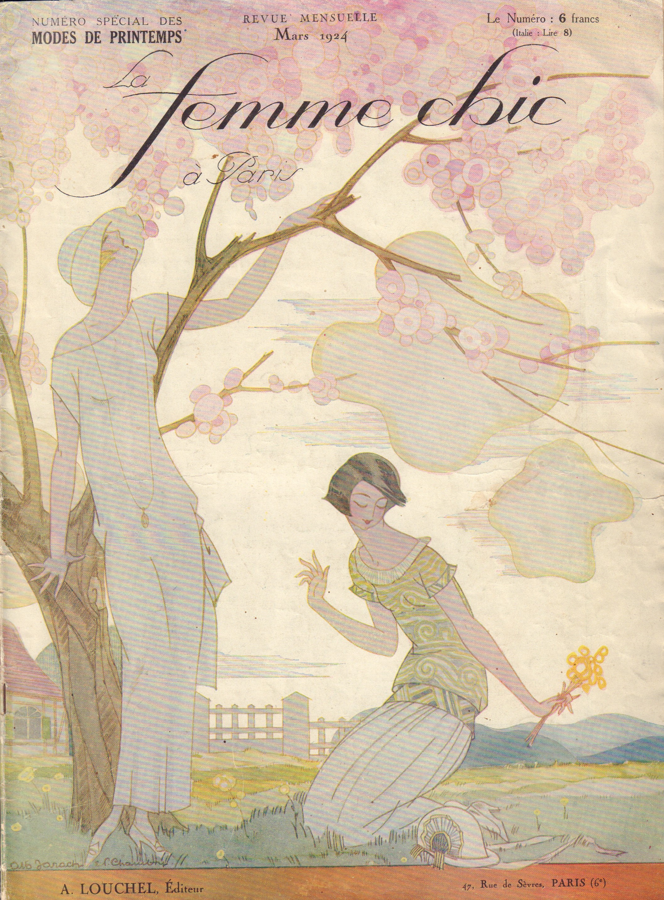La Femme chic a Paris Mars 1924