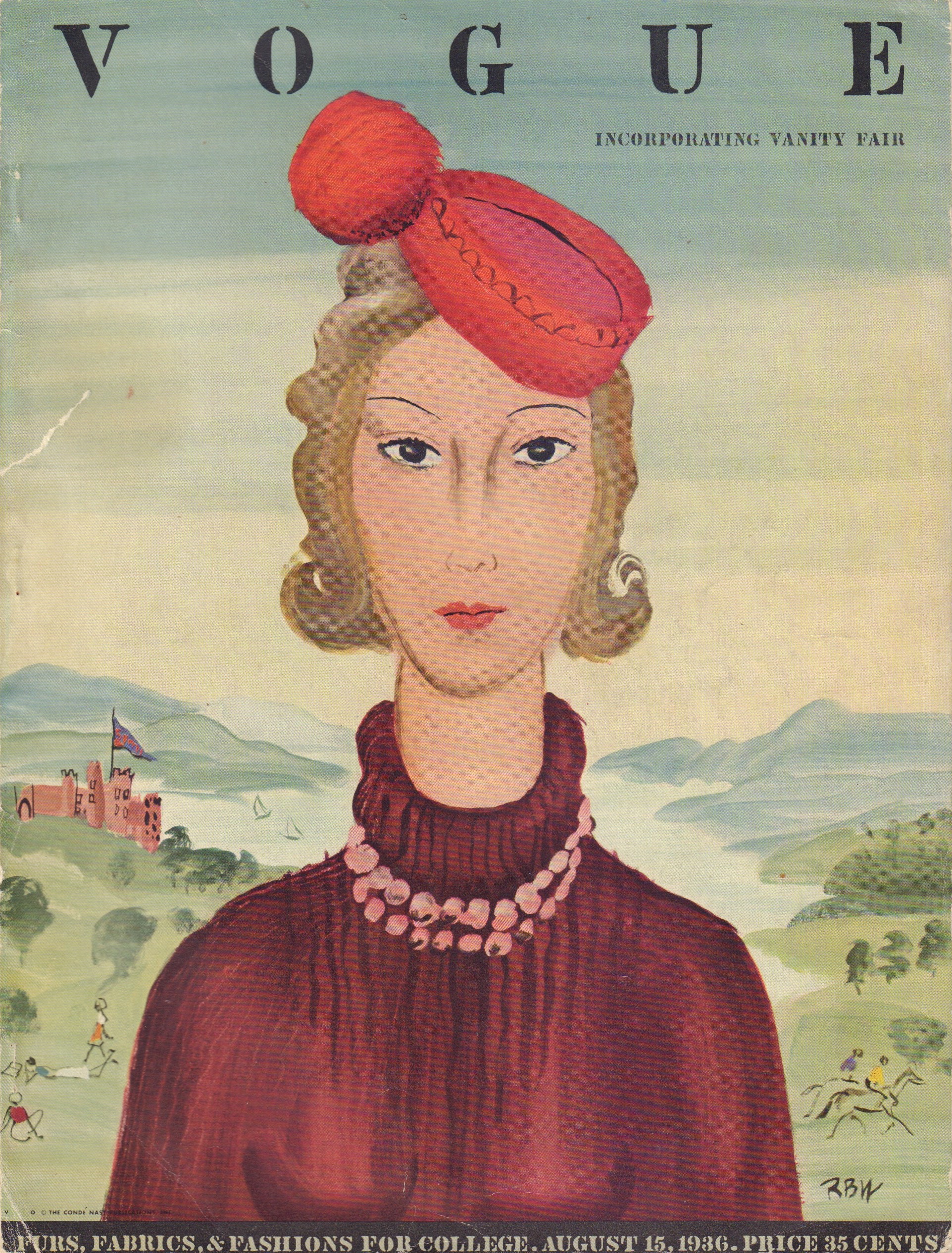 Image for Vogue August 15, 1936