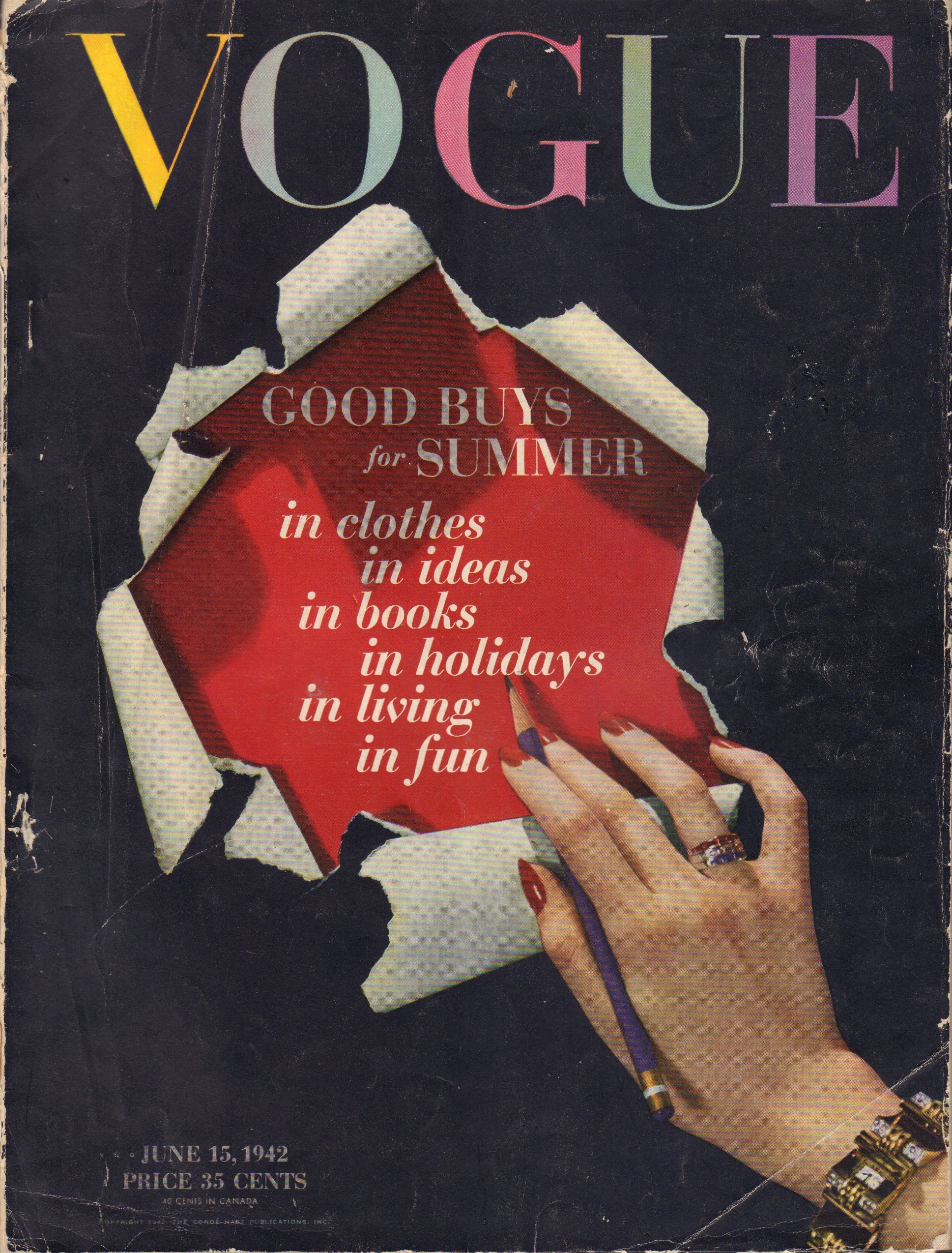 Image for Vogue June 15, 1942
