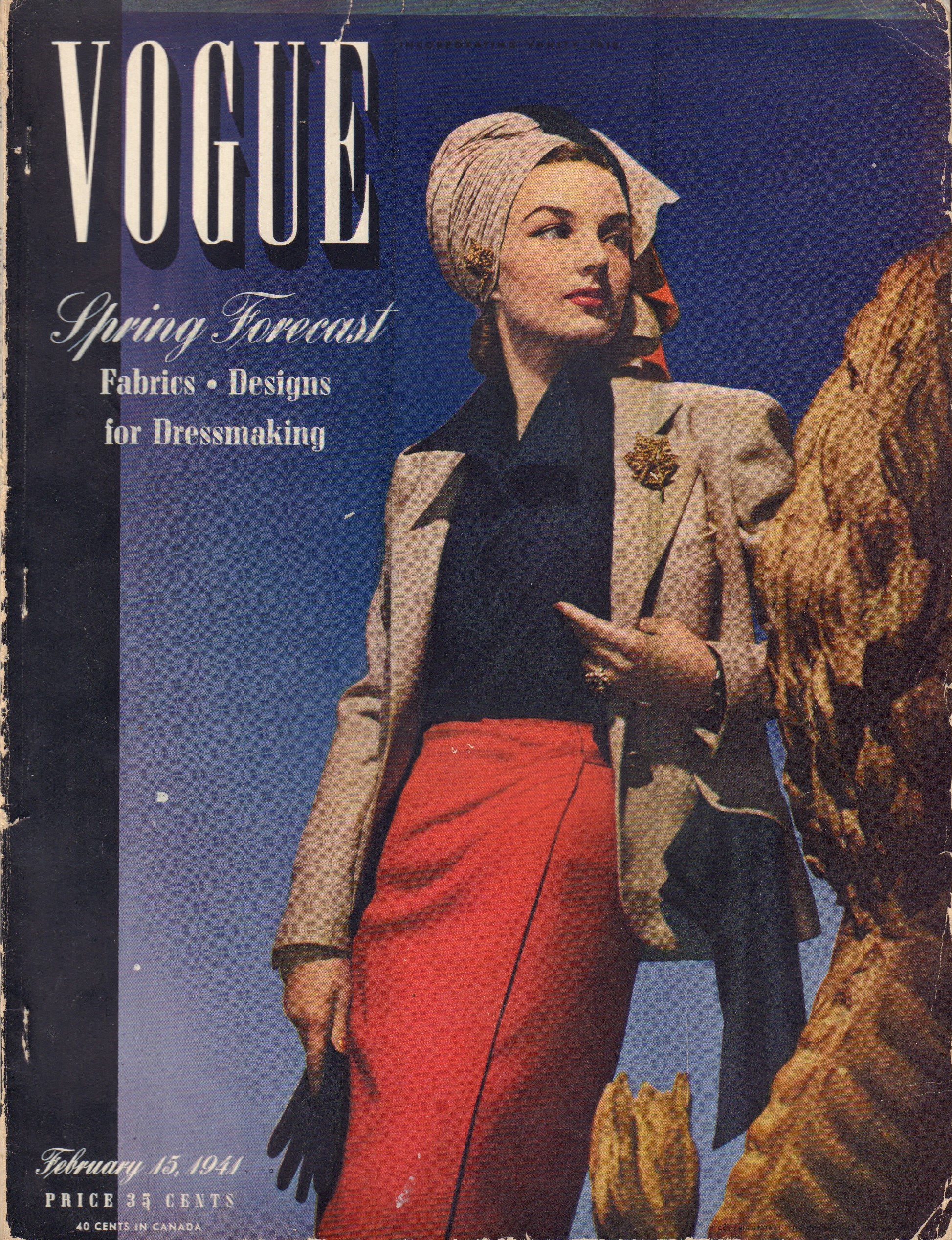 Image for Vogue February 15, 1941